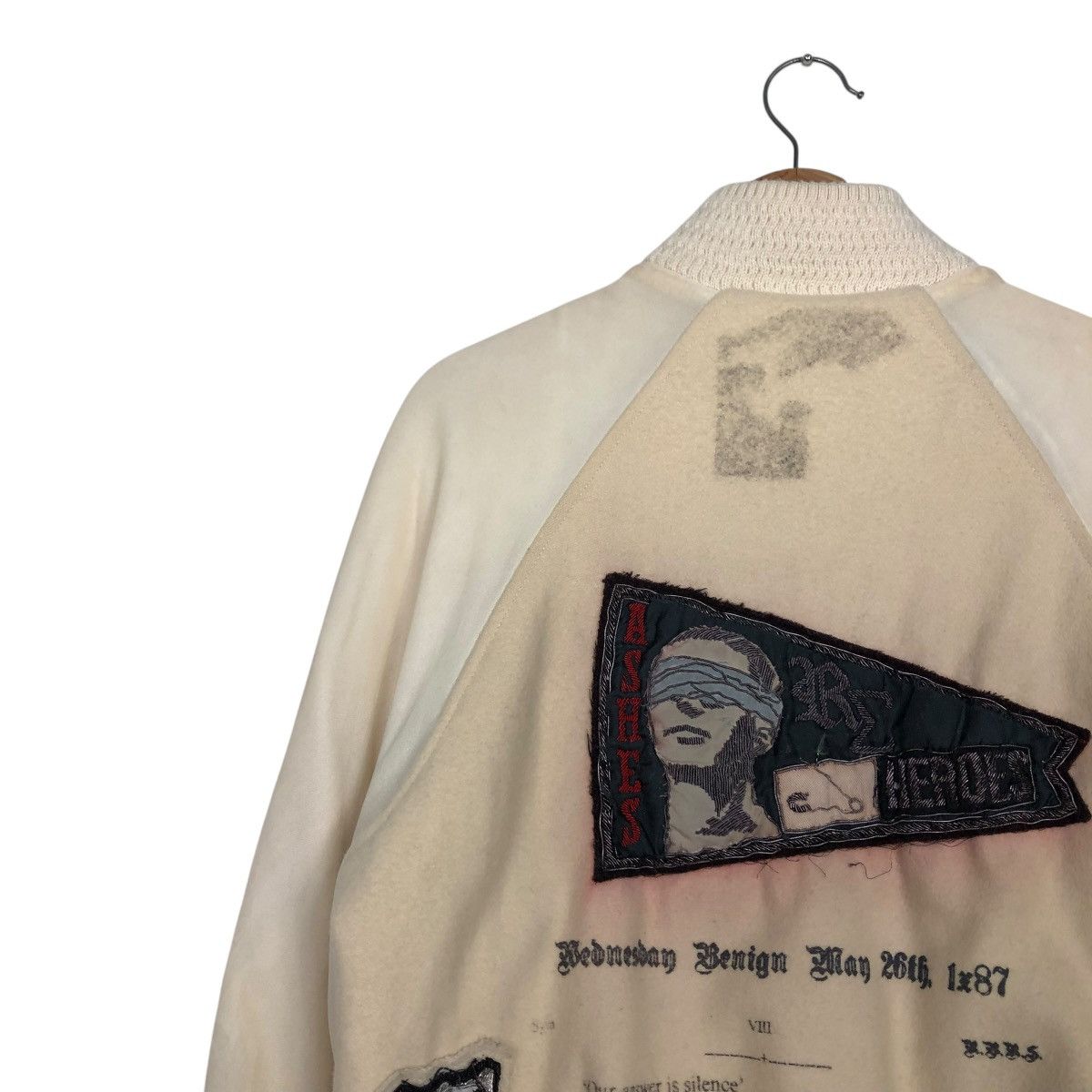 Raf Simons 🔥RAF SIMONS ASHES & HEROES 2006/2007 COLLECTIONS WOOL BOMBER Size US M / EU 48-50 / 2 - 7 Thumbnail