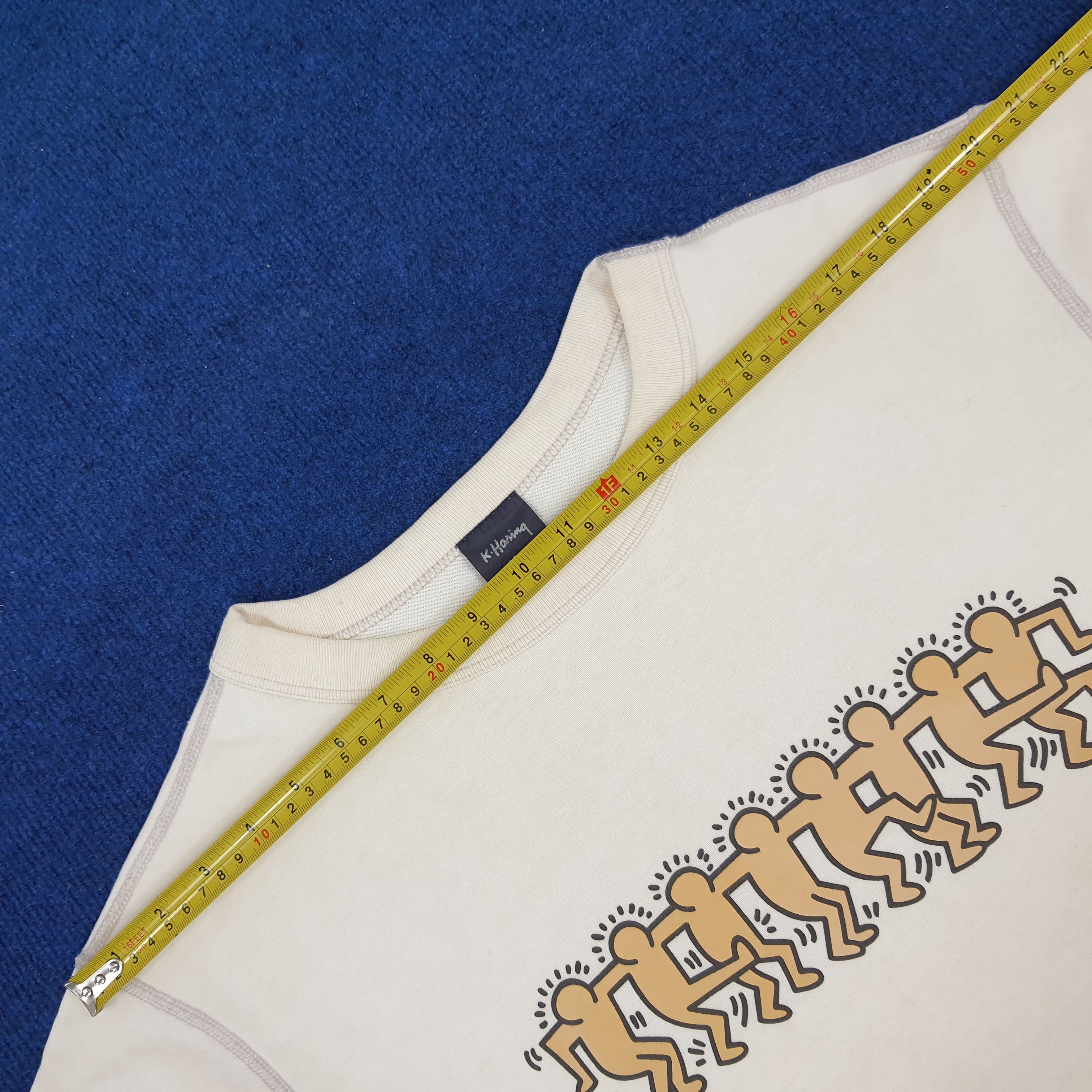 Keith Haring × Vintage Vintage Keith Haring Streetwear Sweatshirts Size US L / EU 52-54 / 3 - 10 Thumbnail