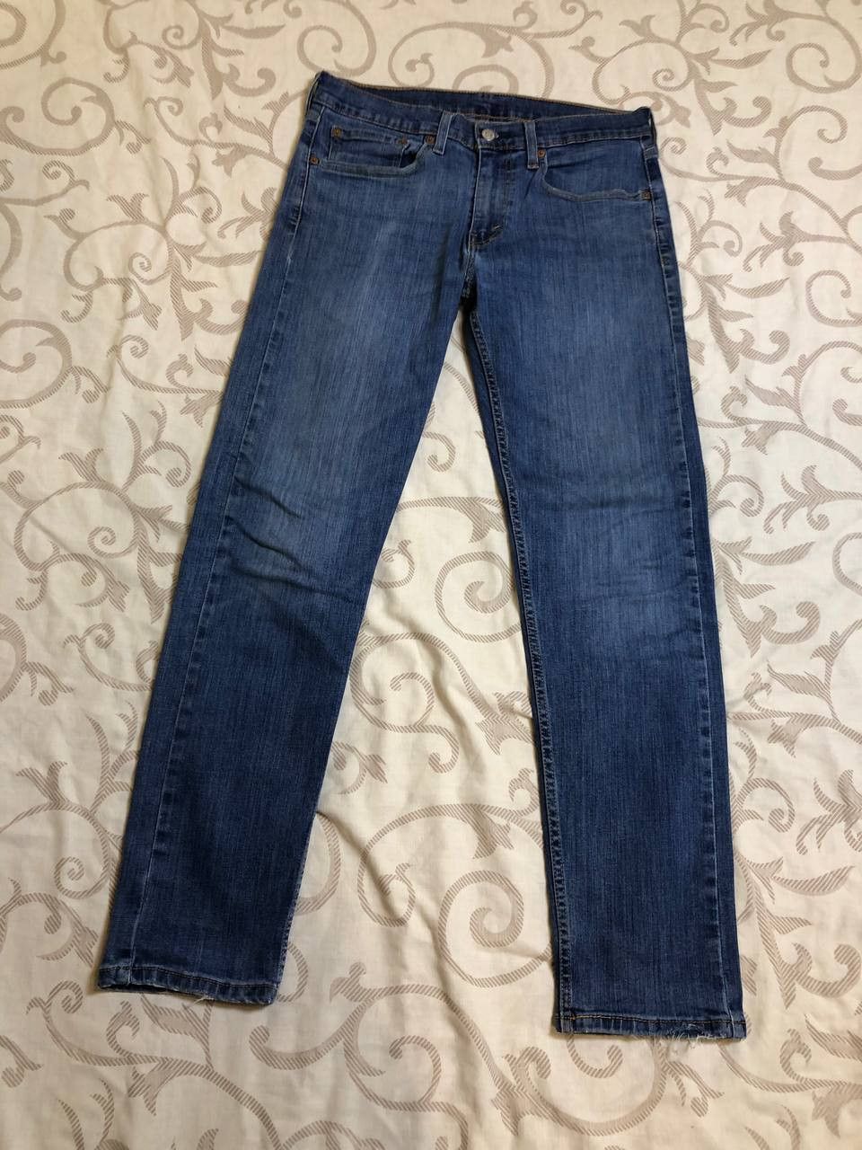 Levi's Levi’s 502 Regular Taper Jeans – Blue Denim (W31 L32) Size US 31 - 1 Thumbnail