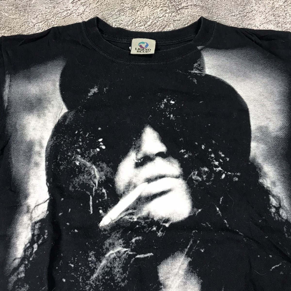 Vintage Vintage Y2K Graphic Tee Dark Horror Grunge Streetwear Slim M Size US M / EU 48-50 / 2 - 2 Thumbnail