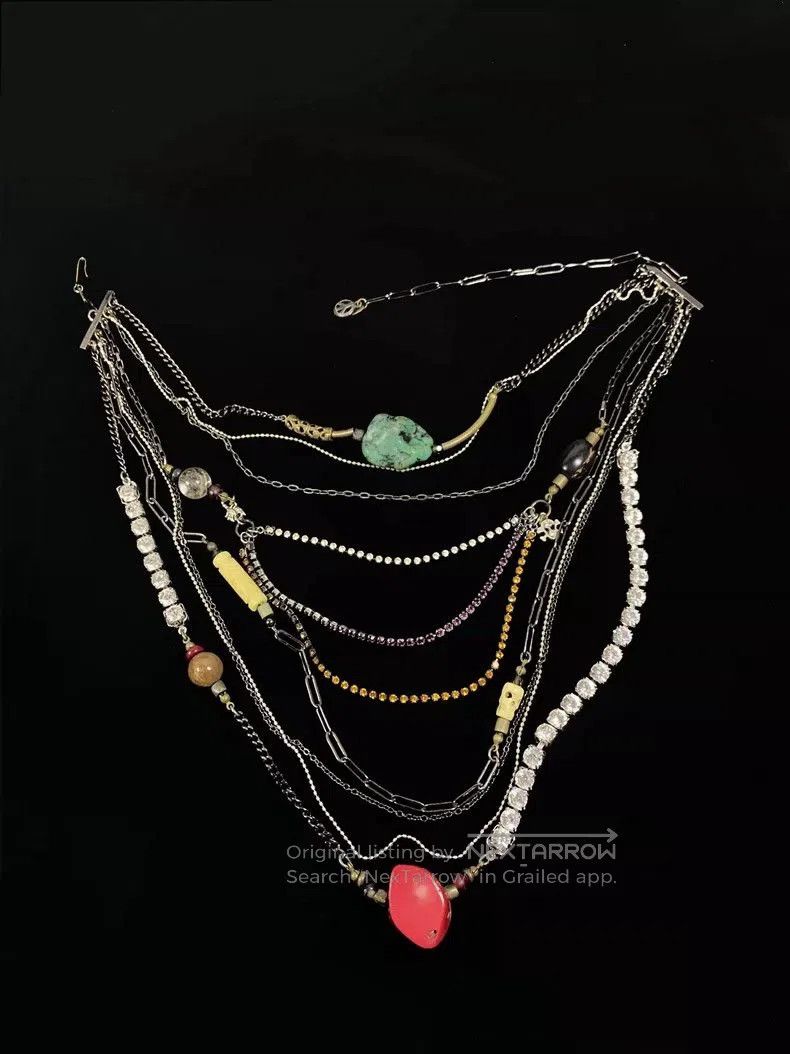 David Yurman Gunda Stone Necklace with Unique Beads. Size ONE SIZE - 4 Thumbnail