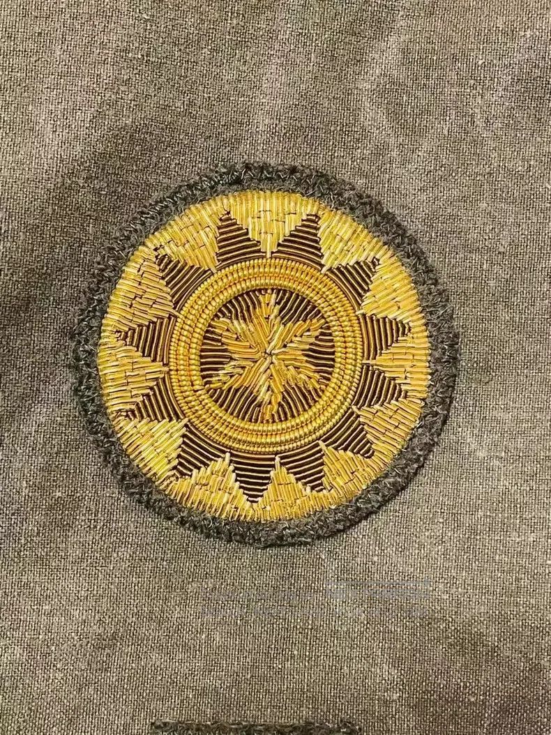 READYMADE Ready Made Indian Silk Metal Embroidered M-65 Jacket Size US M / EU 48-50 / 2 - 5 Thumbnail