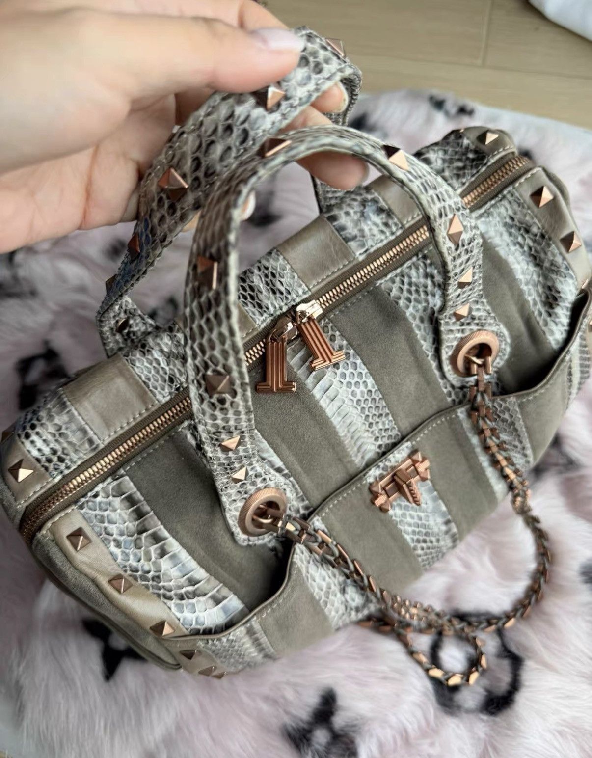 Lanvin Lanvin Vintage Boston Bucket Handbag J36 Size ONE SIZE - 6 Thumbnail
