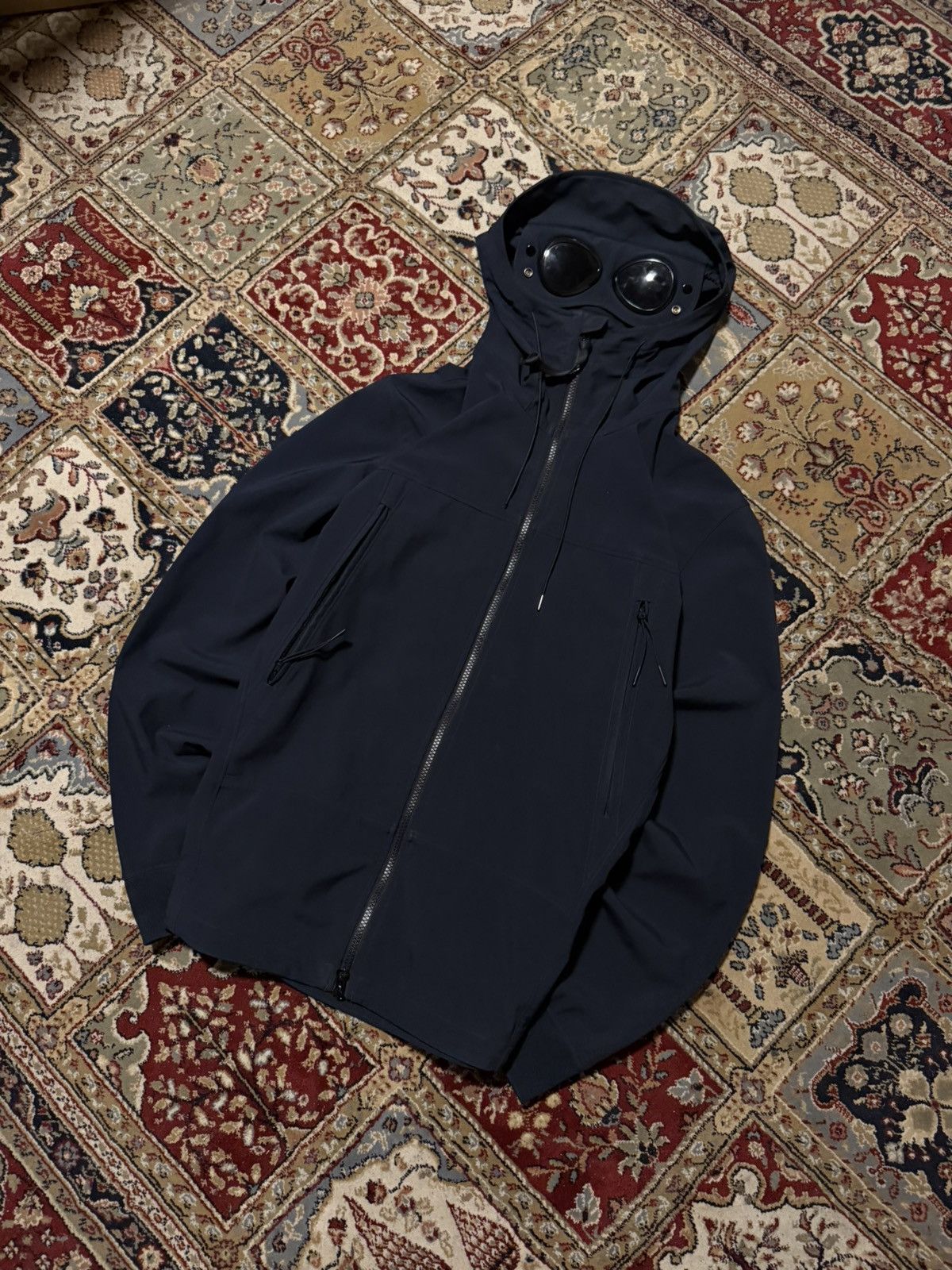 C.P. Company Shell-R Soft Shell Rare Streetwear Y2K Hype Blu