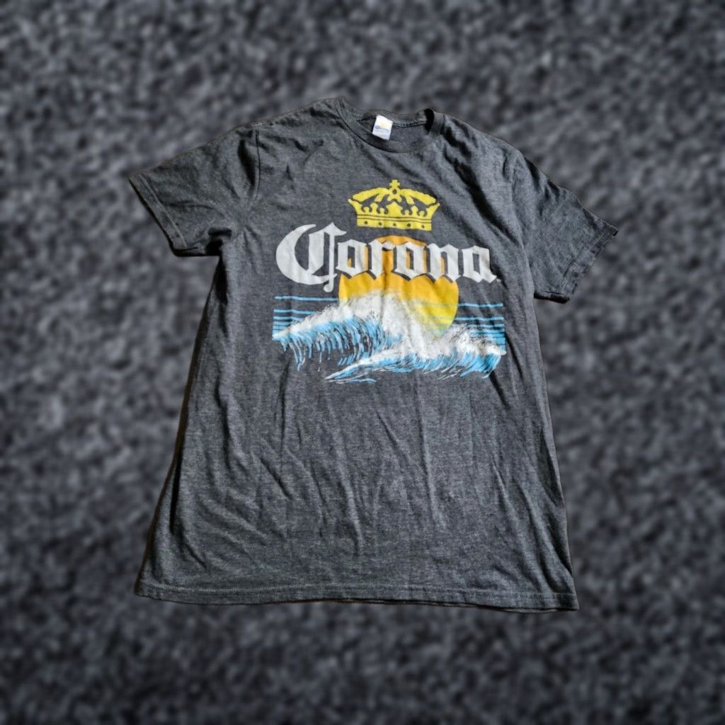 Etro Corona Mens T-Shirt Short Sleeve Crew Neck Graphic Tee Gray 2010-2019 Officially Licensed Retro Size US M / EU 48-50 / 2 - 1 Thumbnail