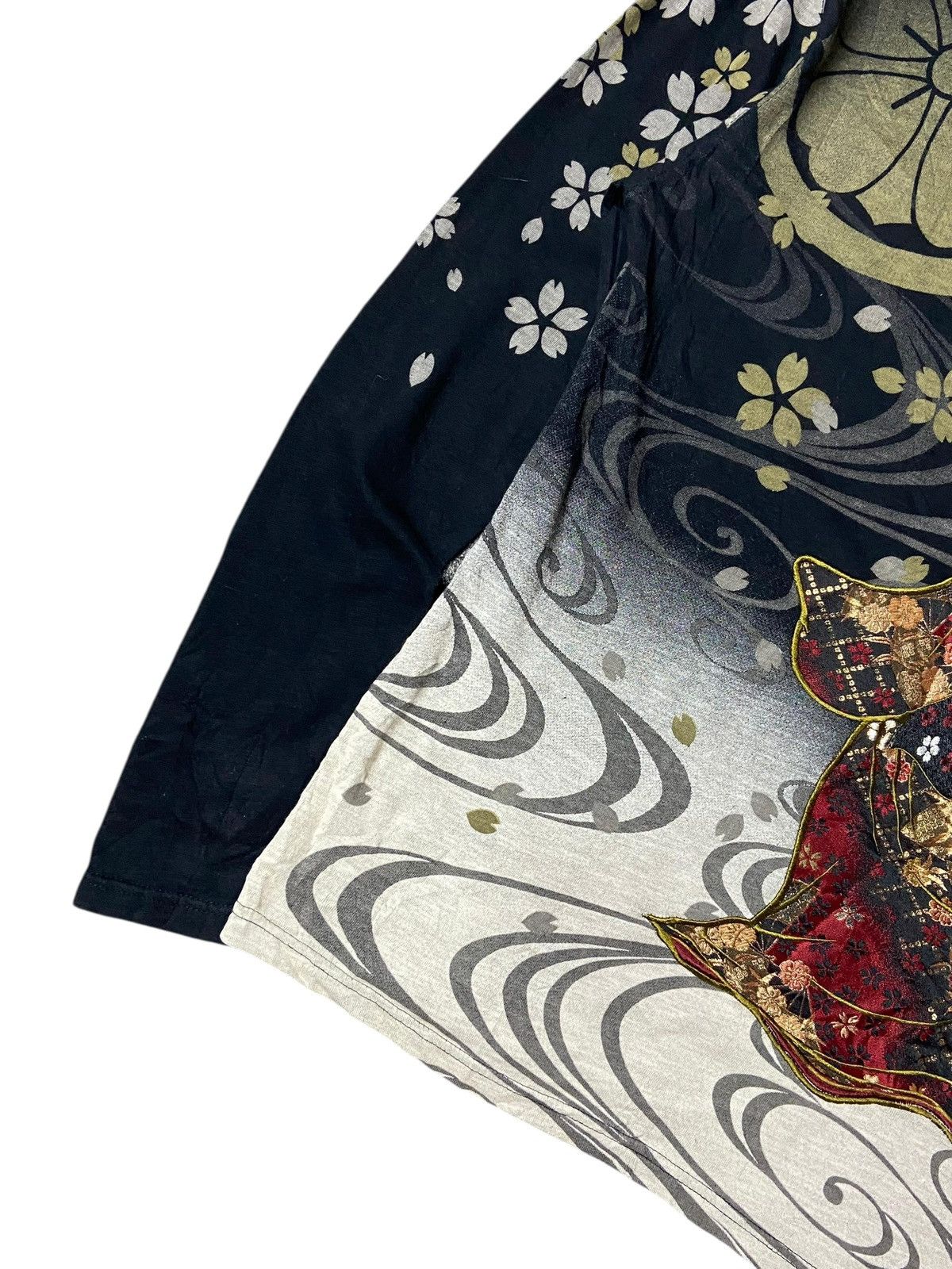If Six Was Nine × Japanese Brand × Vintage Japanese Brand Embroidered Geisha Long Sleeve Shirt (124) Size US M / EU 48-50 / 2 - 5 Thumbnail