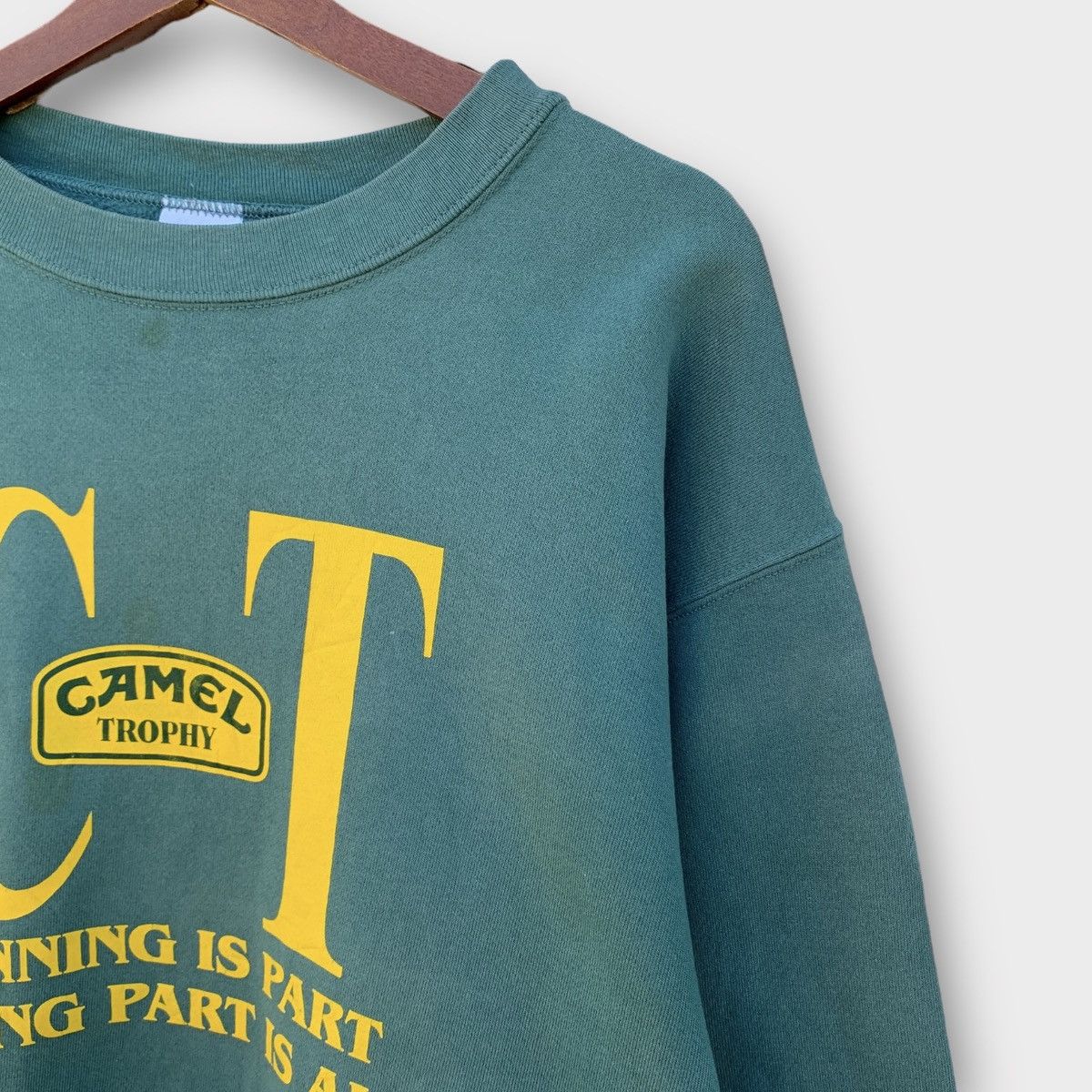 Camel Vintage 90s Camel Trophy Crewneck Sweatshirt Size US L / EU 52-54 / 3 - 4 Thumbnail