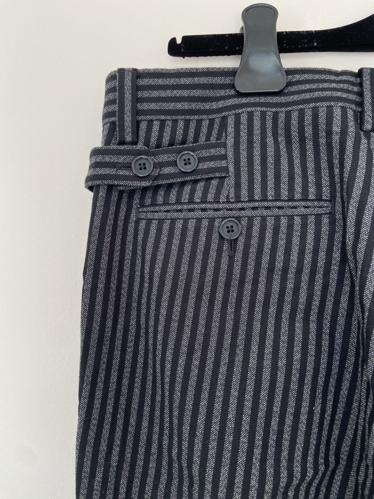 Dolce & Gabbana Dolce & Gabbana Pinstripe Pants Size US 40 / EU 56 - 4 Thumbnail