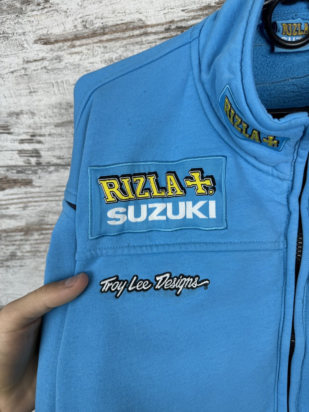 Other Mens Vintage Suzuki zip sweatshirt jacket racing Size US M / EU 48-50 / 2 - 9 Thumbnail