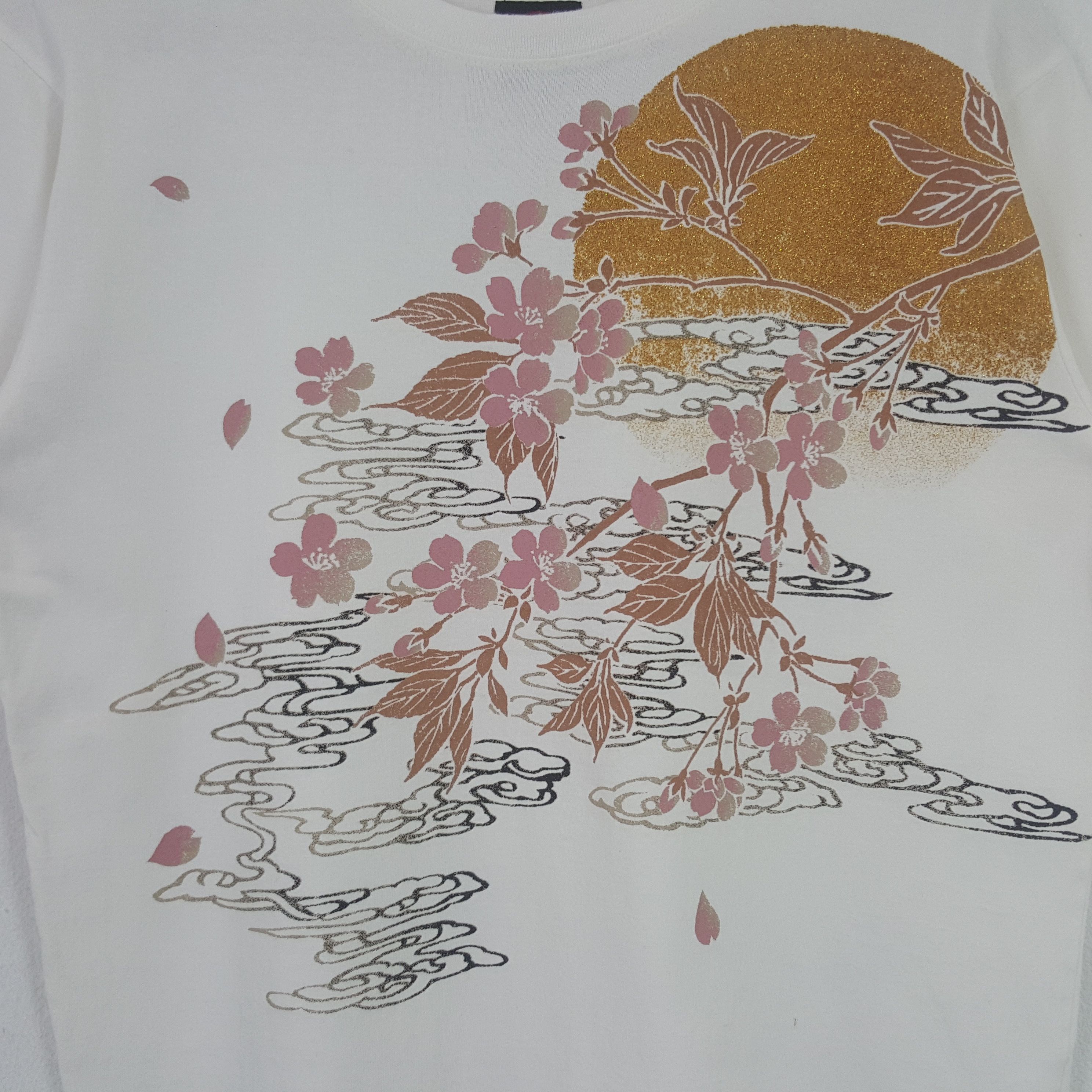Bullet Noise × Vintage Vintage Bullet Noise Sukajan Traditional Koi Art Tshirt Size US S / EU 44-46 / 1 - 4 Thumbnail