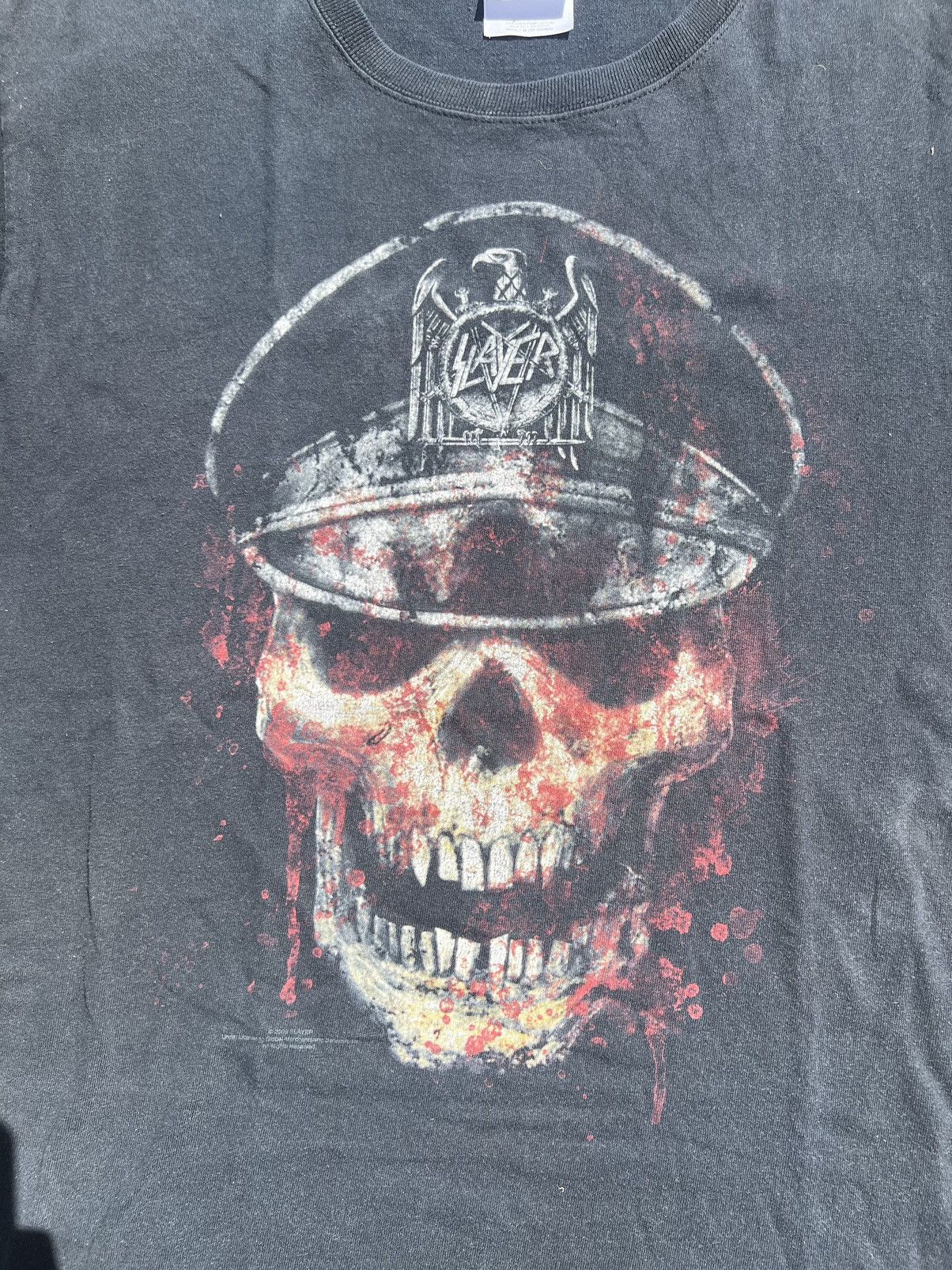 Band Tees × Vintage Vintage Slayer Band T-shirt Size US M / EU 48-50 / 2 - 2 Thumbnail