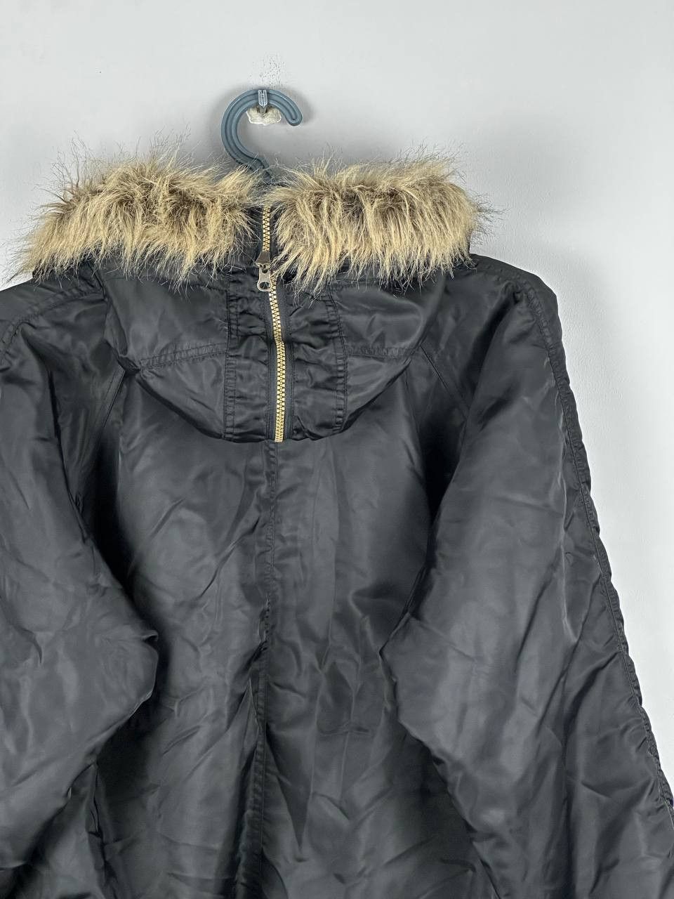 Japanese Brand 2000s Japanese Arcive Fur Bomber Flying Jacket N2B Black Size US M / EU 48-50 / 2 - 9 Thumbnail