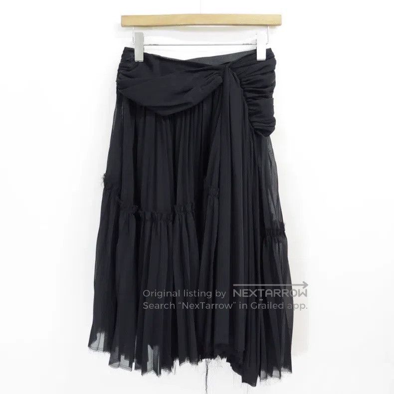 Comme des Garcons Comme des Garcons size S Ruffled irregular skirt Size 23" - 2 Thumbnail