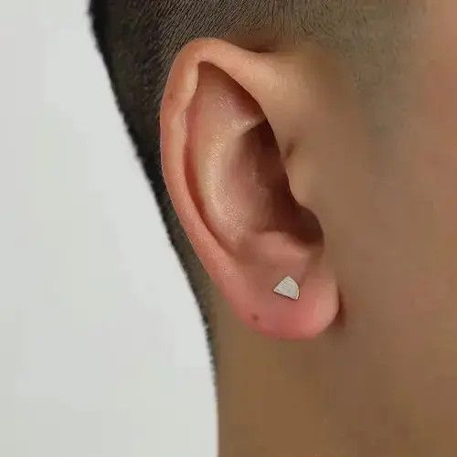 Other 🔥925 Silver retro irregular geometric ear studs Size ONE SIZE - 3 Thumbnail