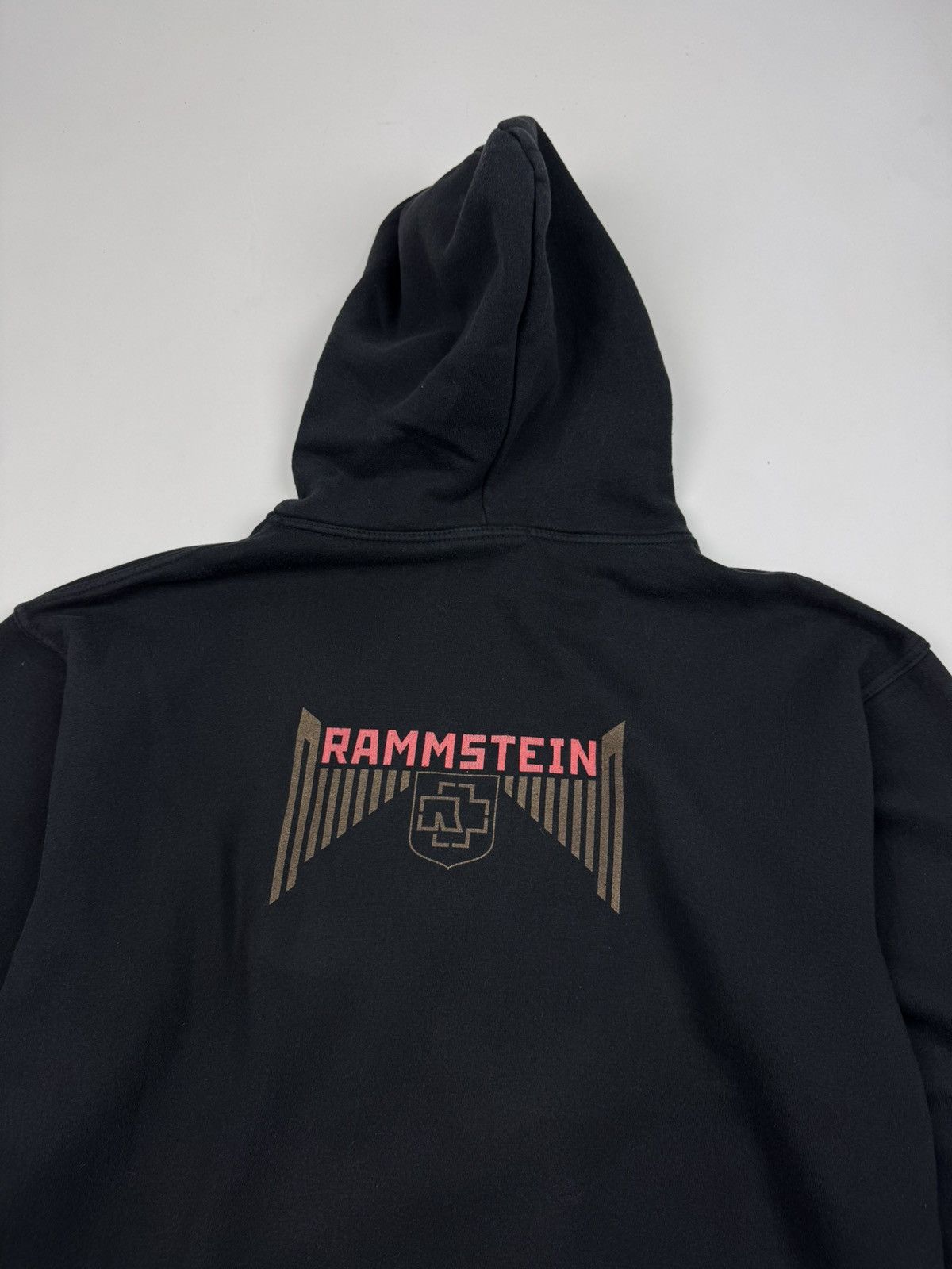 Band Tees × Vintage Y2K Vintage Rammstein Germany Graphic Hoodie Size US XXL / EU 58 / 5 - 12 Thumbnail