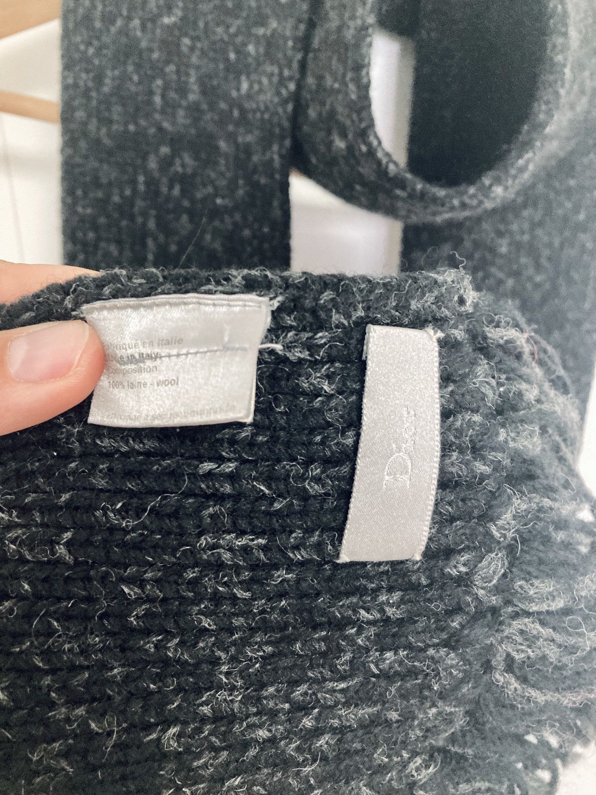 Dior DIOR HOMME BY HEDI SLIMANE 04AW/FW Multi-Strand Fringe Scarf Size ONE SIZE - 7 Thumbnail
