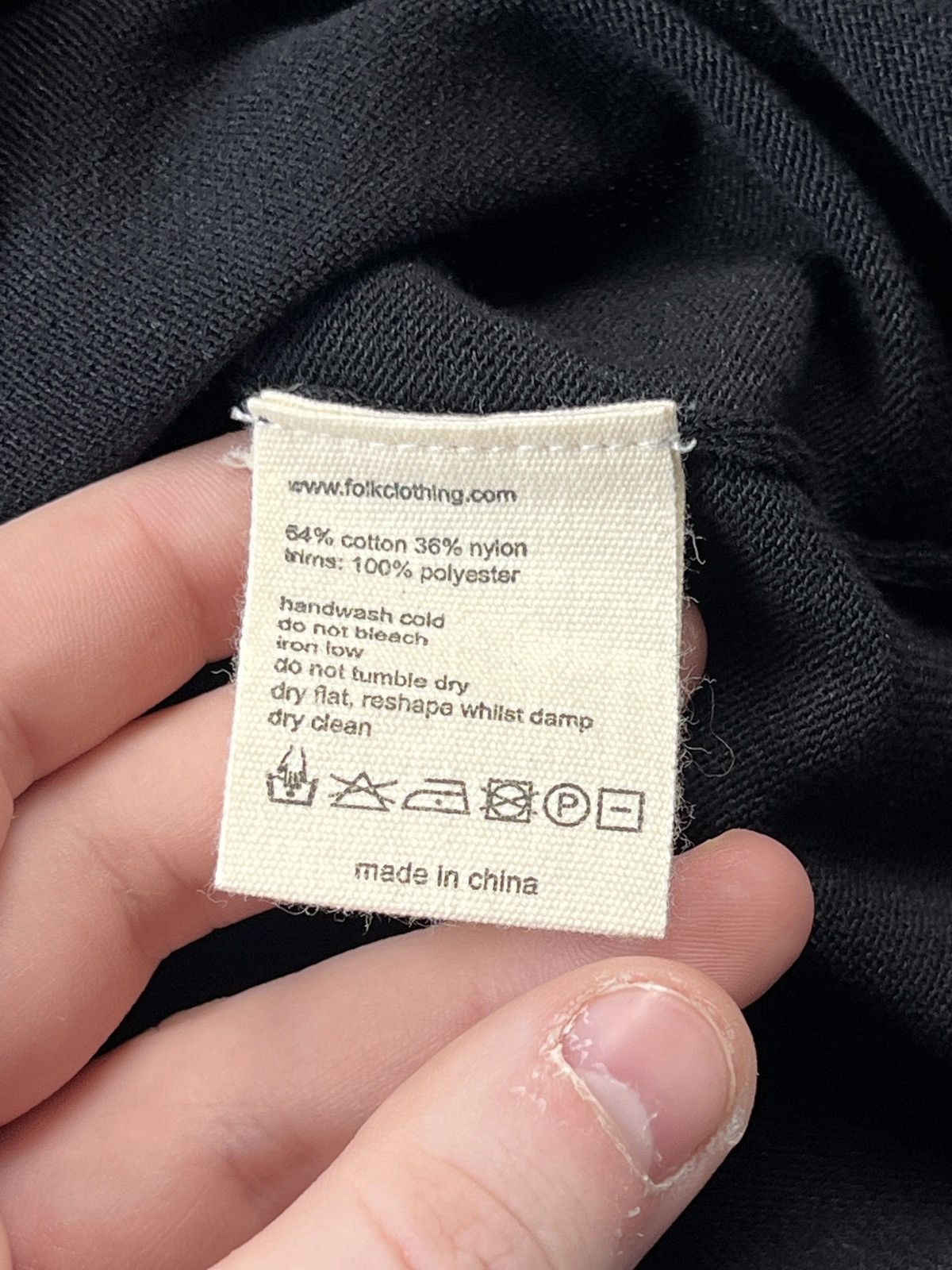 Folk Folk Cotton Nylon Crew Neck Sweater (Y0568) Size US S / EU 44-46 / 1 - 6 Thumbnail