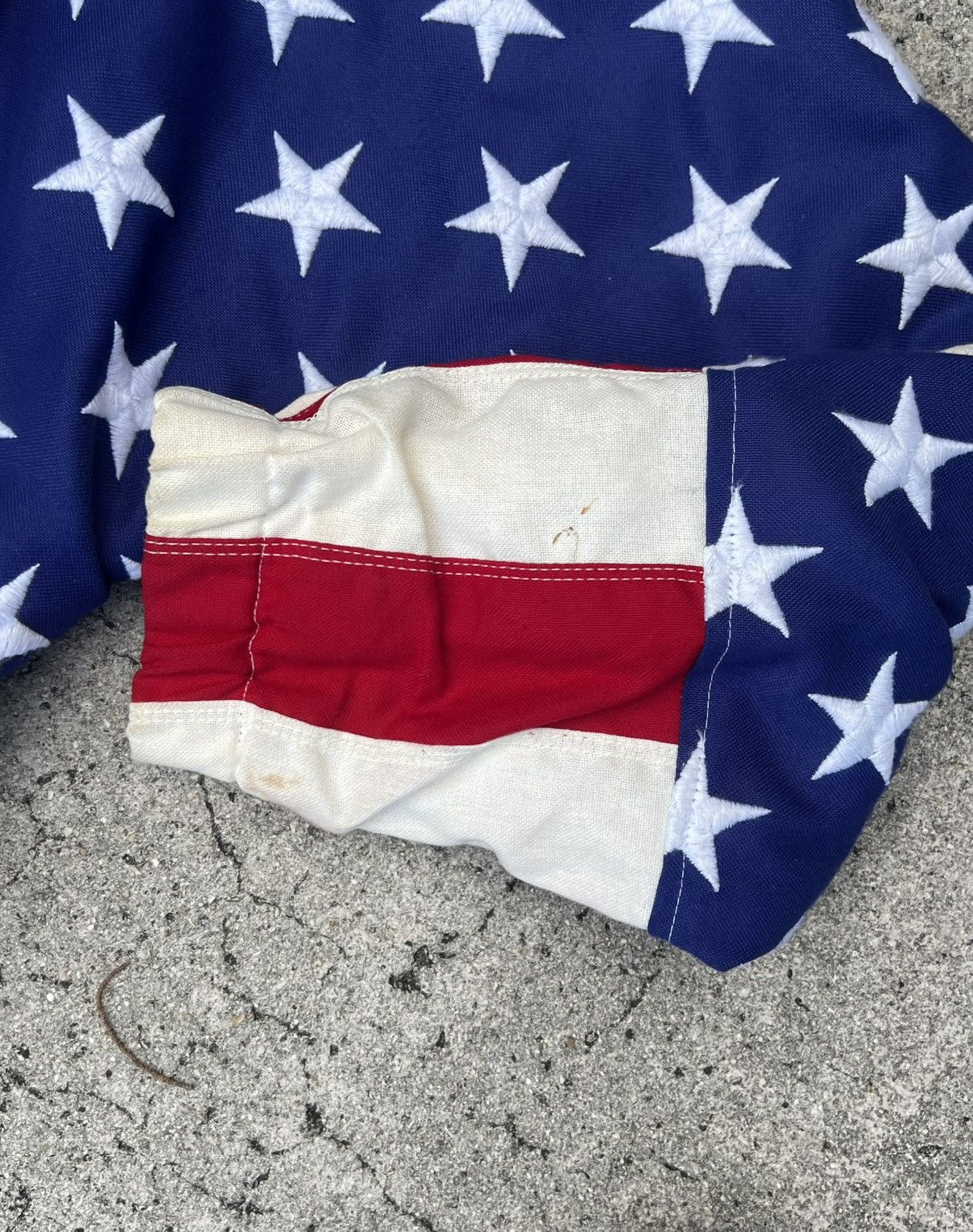Vintage Vintage 1993 Made In USA American Flag Jacket Size US XL / EU 56 / 4 - 3 Thumbnail
