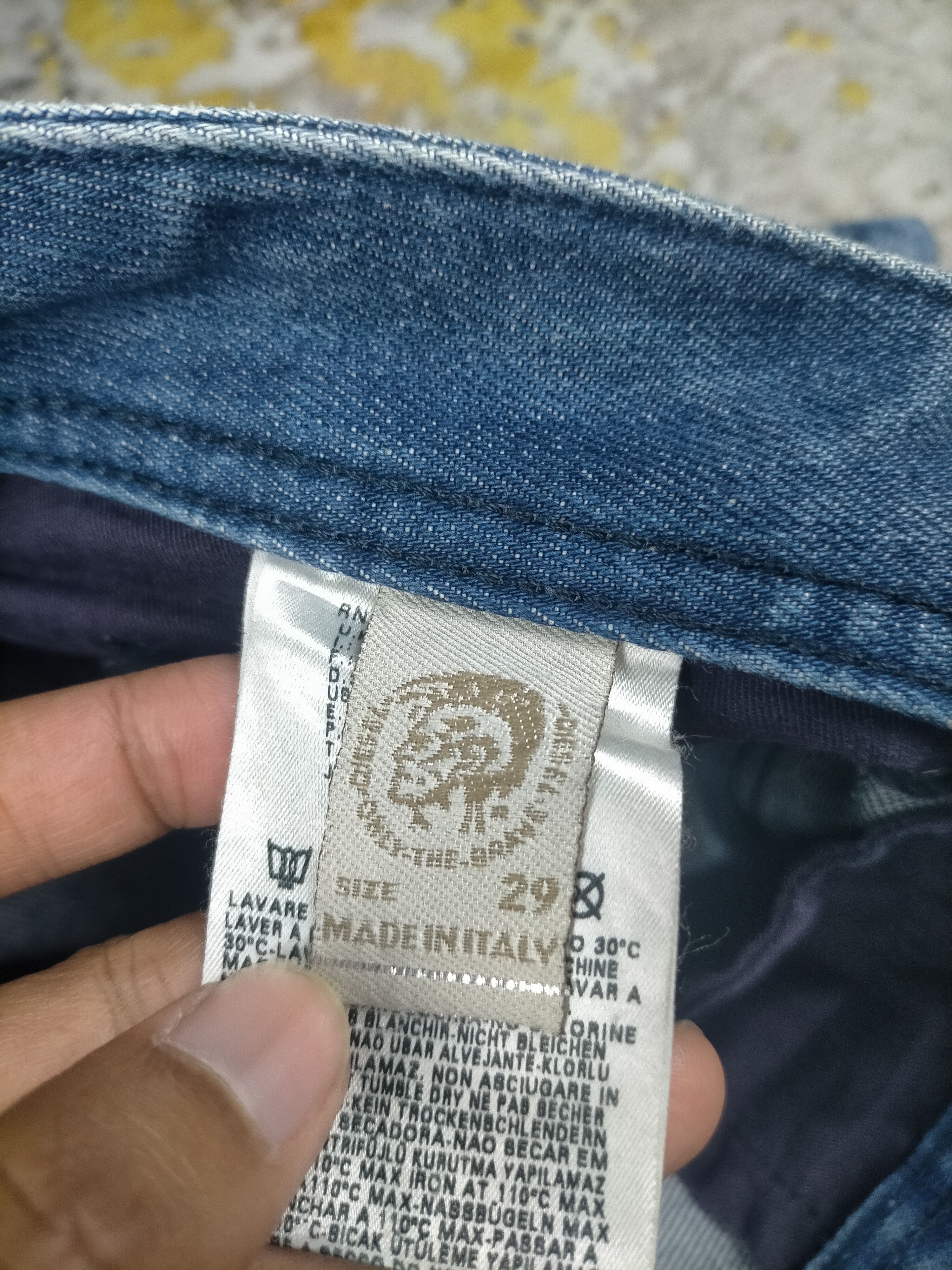 Tornado Mart Diesel Safado Distressed Mudwash Thrashed Jeans Size US 32 / EU 48 - 11 Thumbnail