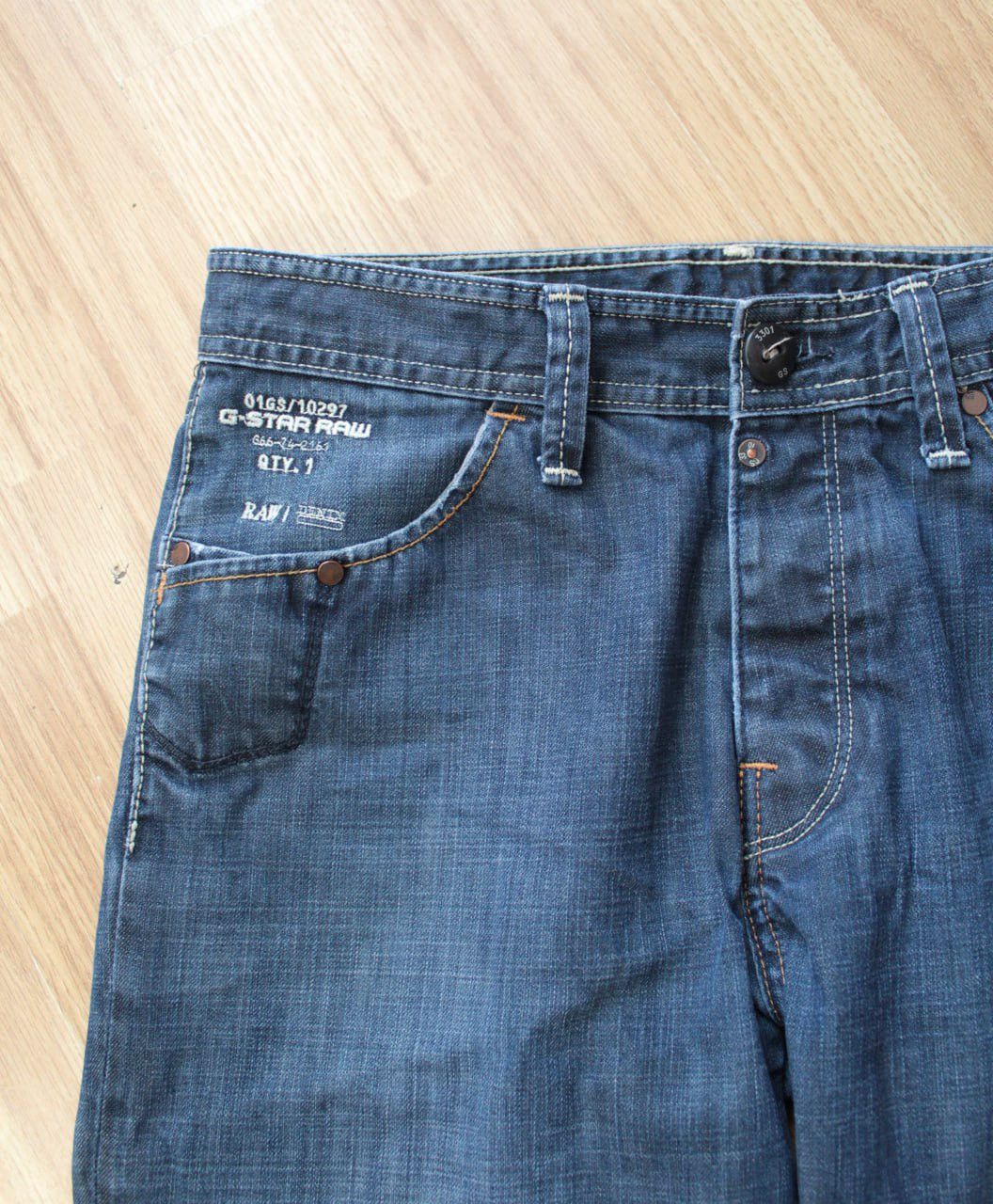 Hysteric Glamour 🔥 RARE G-Star Raw Denim Pants RAP Logo Jeans Baggy Trousers Size US 32 / EU 48 - 5 Thumbnail