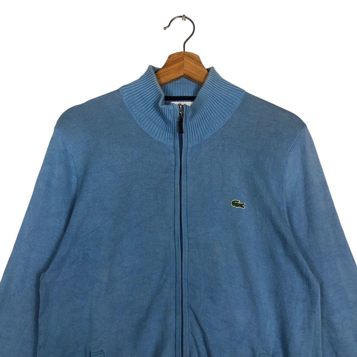 Japanese Brand 🔥90’s Streetwear Zipper Jacket Lacoste Japan Made Size US M / EU 48-50 / 2 - 2 Thumbnail