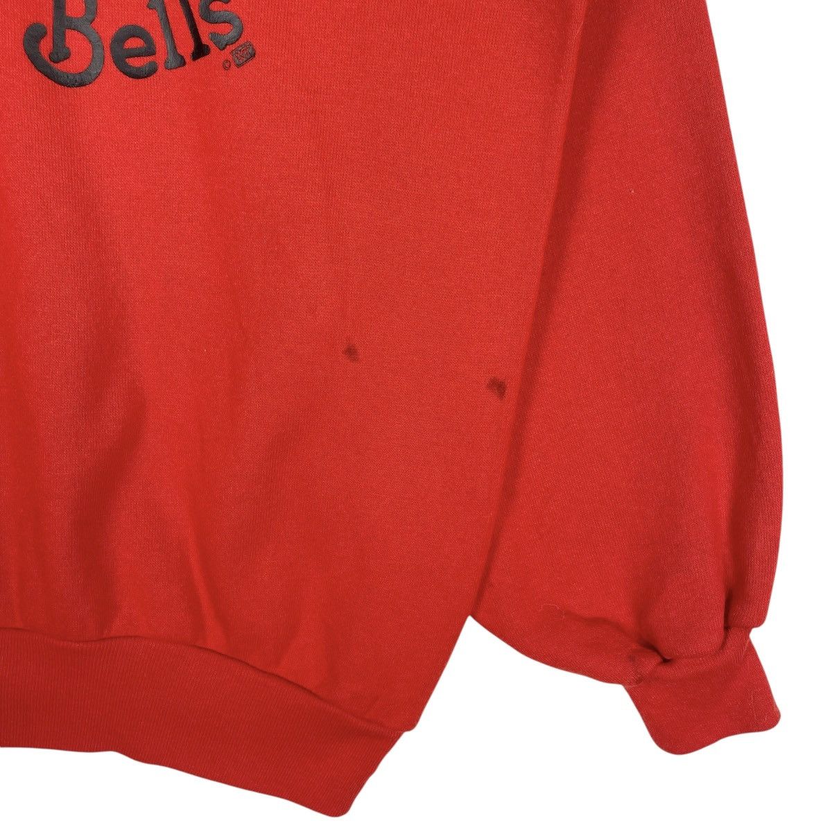 Vintage Vintage 80s Jingle Bells Christmas Crewneck Sweatshirt Red Size US L / EU 52-54 / 3 - 6 Thumbnail