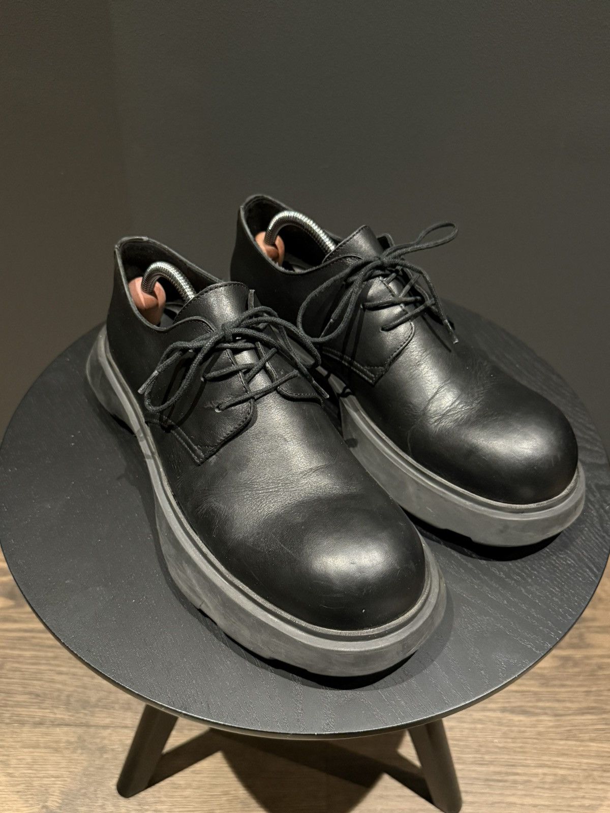 Acne Studios Acne Studios Leather Lace-up shoes Size US 9 / EU 42 - 1 Thumbnail