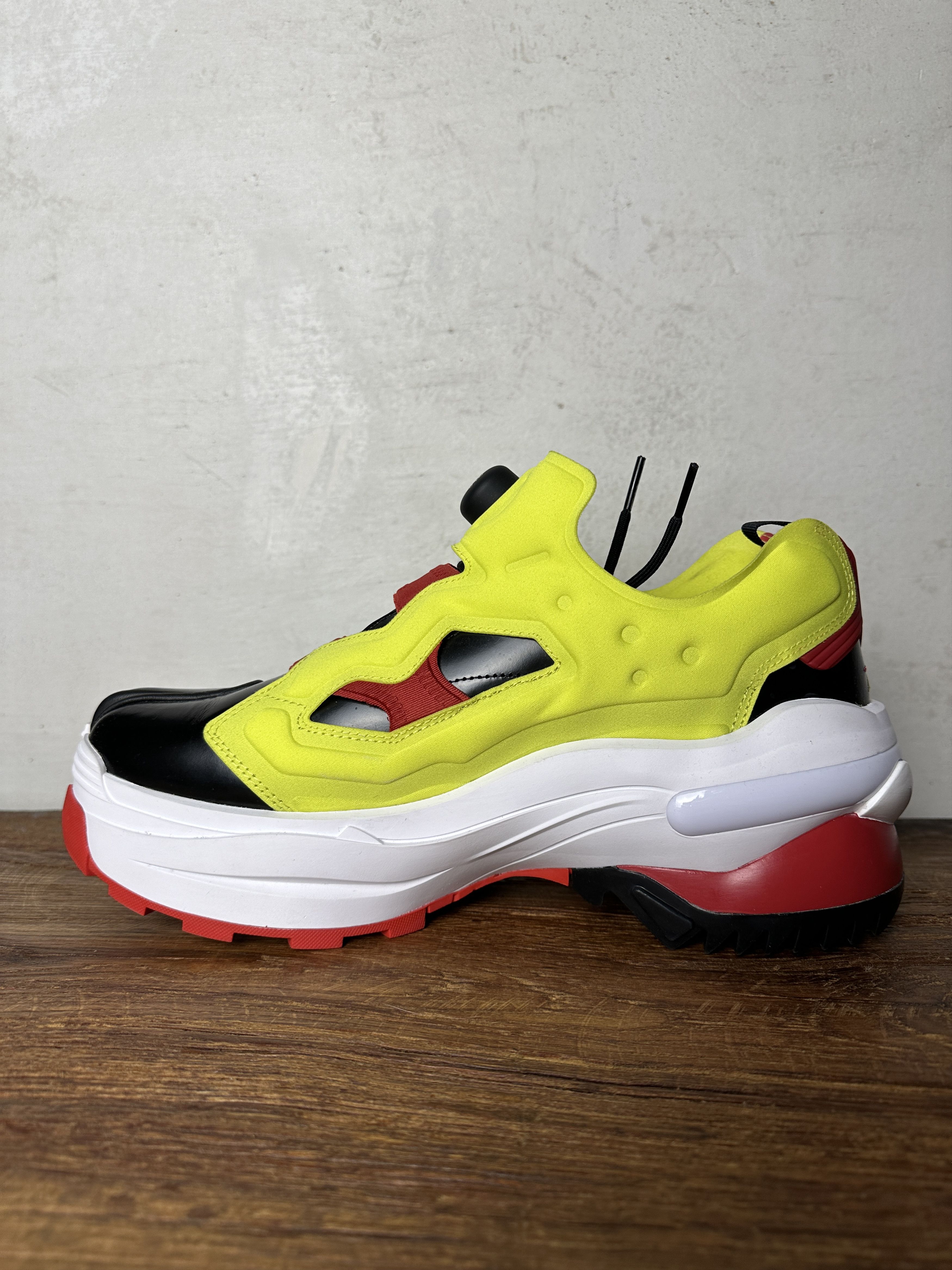 Maison Margiela × Reebok Reebok x Maison Margiela Citron Tabi Instapump Fury Oxford Size US 10.5 / EU 43-44 - 4 Thumbnail