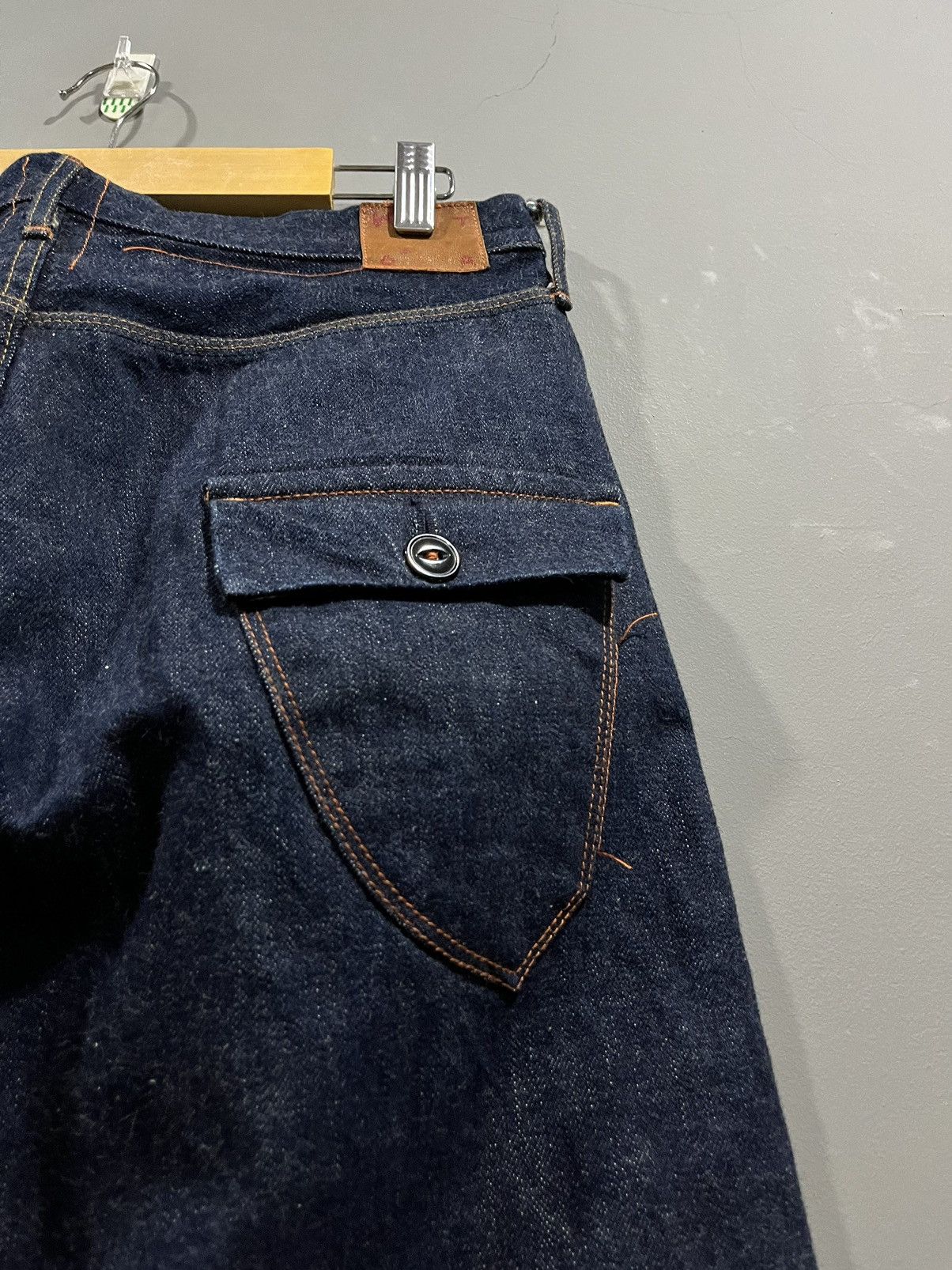 KATO Kato 3D Denim Selvedge Denim Jeans Size US 31 - 8 Thumbnail