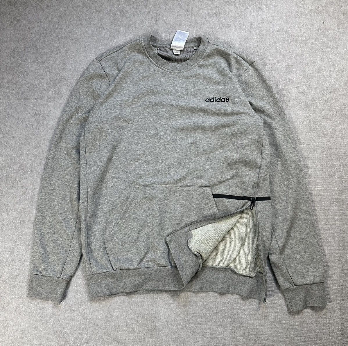 Adidas Adidas Climalite Grey Crewneck Size M Size US M / EU 48-50 / 2 - 1 Thumbnail