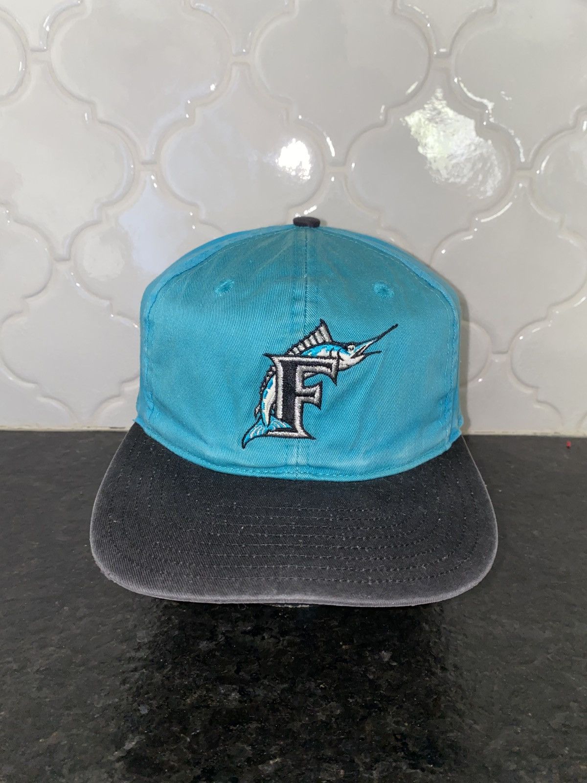 Other Vintage 90s Florida marlins logo snapback Size ONE SIZE - 1 Thumbnail