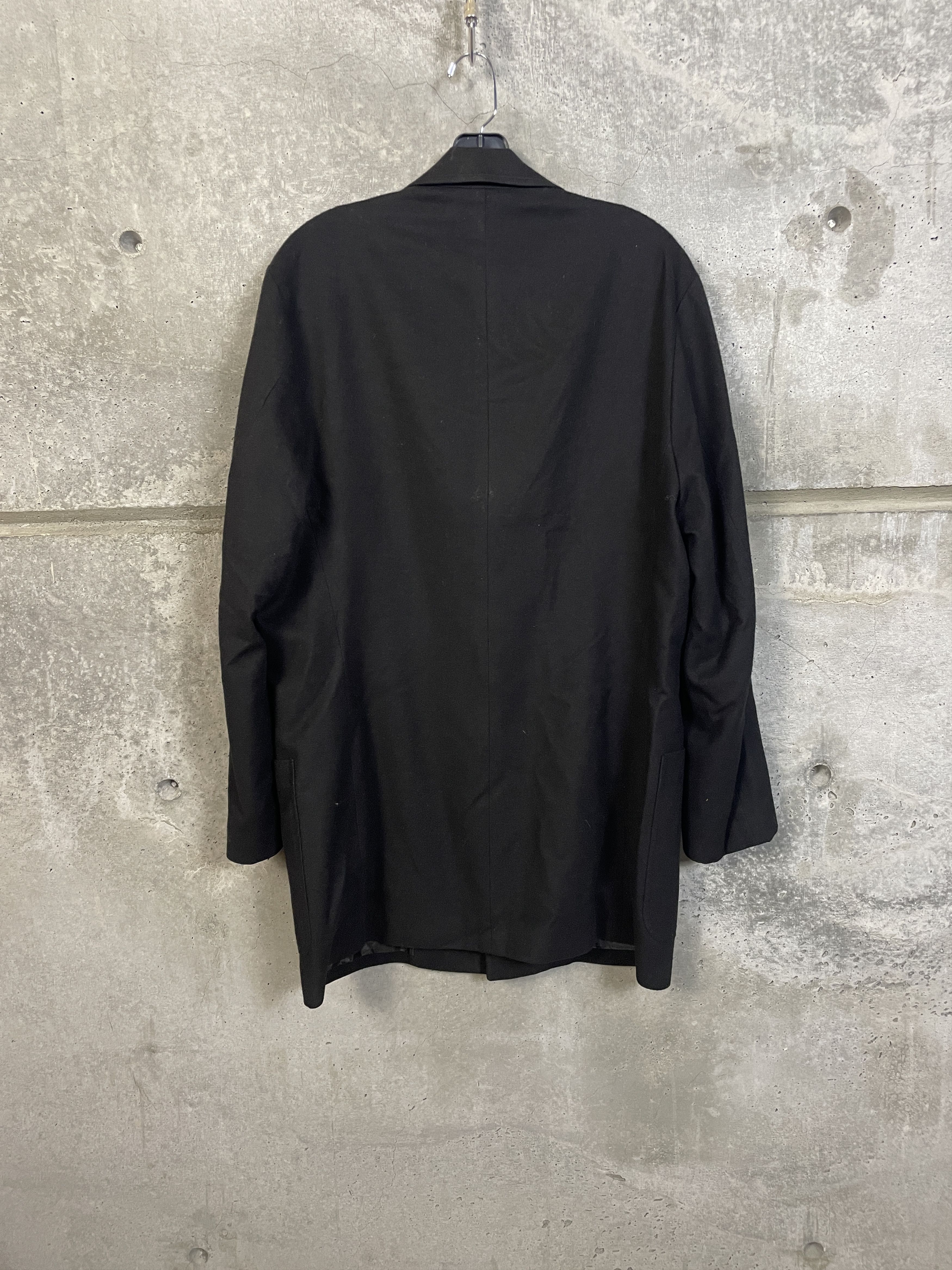 Ermenegildo Zegna Ermenegildo Zegna Black Cashmere Coat Size US L / EU 52-54 / 3 - 2 Thumbnail