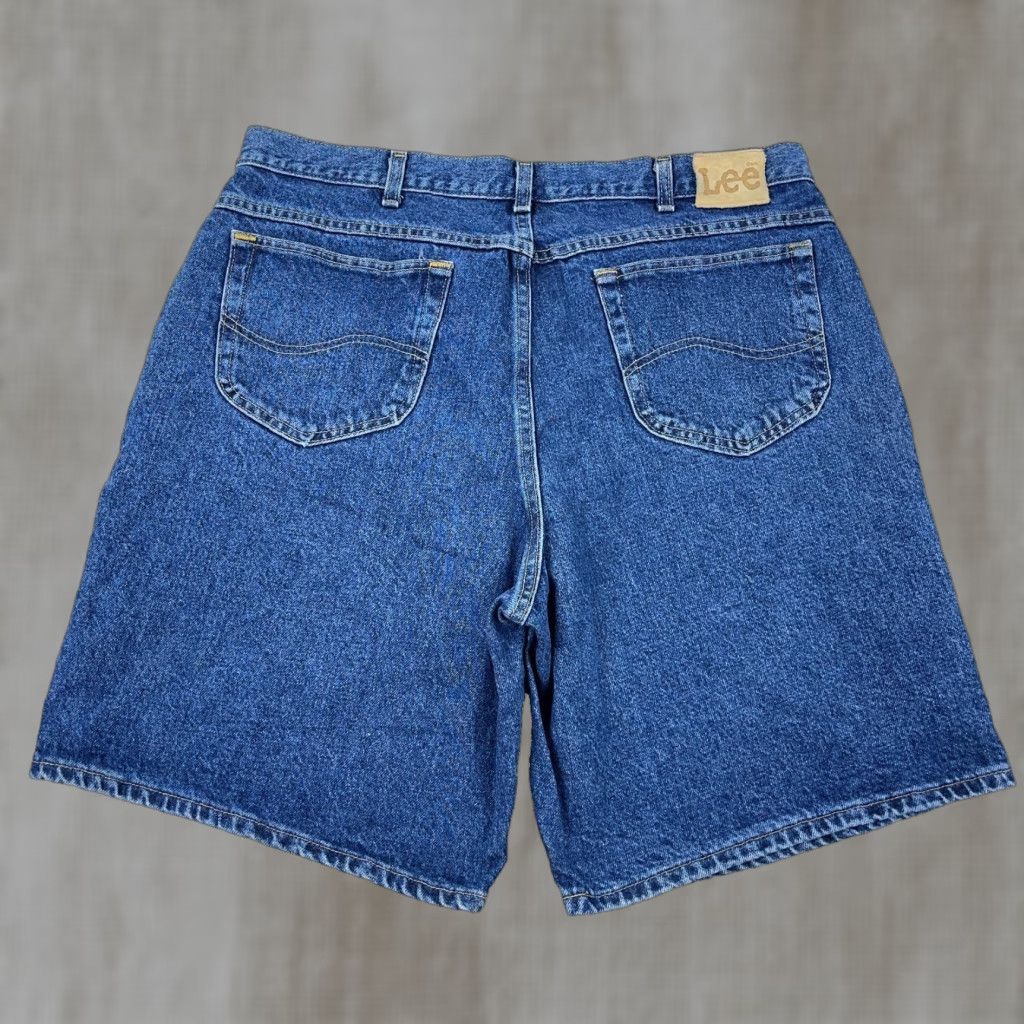 Lee VINTAGE Lee Shorts Mens 40 Denim Relaxed 5-Pocket Blue 90s Jeans Size US 40 / EU 56 - 1 Thumbnail