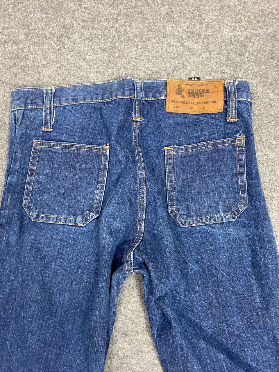 Japanese Brand vintage indian boss bootcut flare denim nice design Size US 33 - 3 Thumbnail