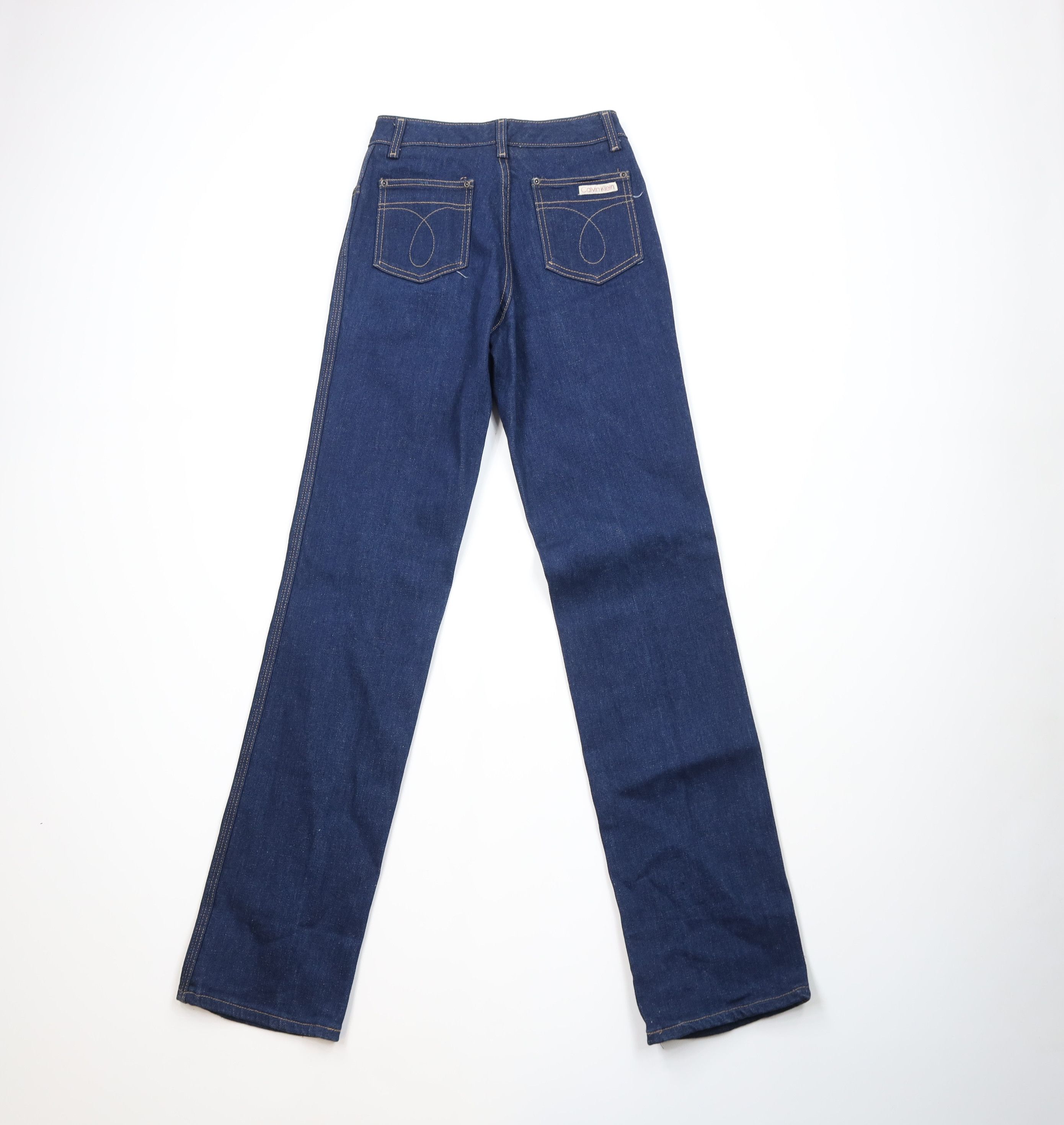 Calvin Klein Vintage 80s 90s Calvin Klein Straight Leg Denim Jeans USA Size 34" / US 12 / IT 48 - 9 Thumbnail