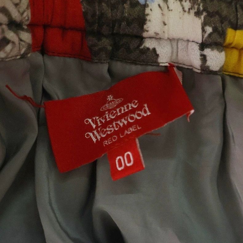 Vivienne Westwood Vivienne Westwood size00 Multicoloured printed half-length Size 26" / US 2 / IT 38 - 7 Thumbnail