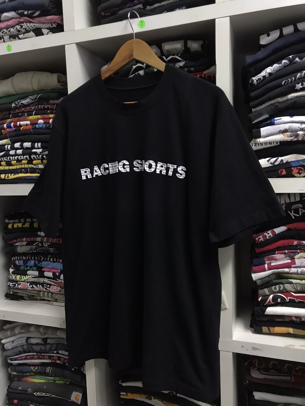 Vintage Vintage Racing Sport tee Size US L / EU 52-54 / 3 - 3 Thumbnail