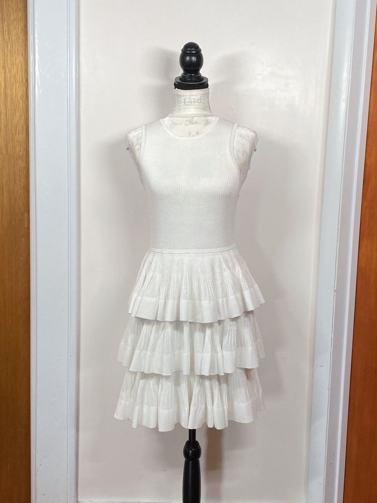 Zimmermann Zimmermann Crush Ruffled tiered minidress size 3/us size 10 Size L / US 10 / IT 46 - 1 Thumbnail