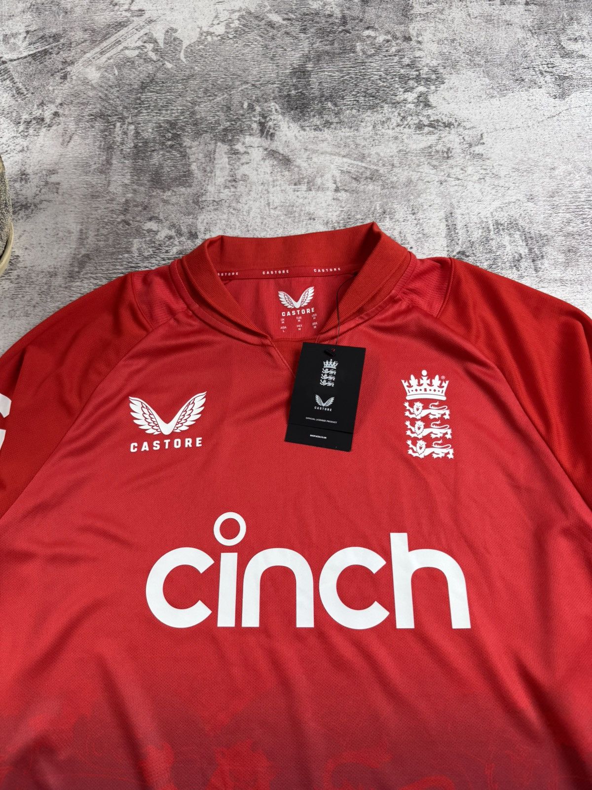 Vintage NEW England Cricket 2023 Men’s Medium Memorabilia Long sleeve Jersey T Shirt Tee Size US M / EU 48-50 / 2 - 7 Thumbnail
