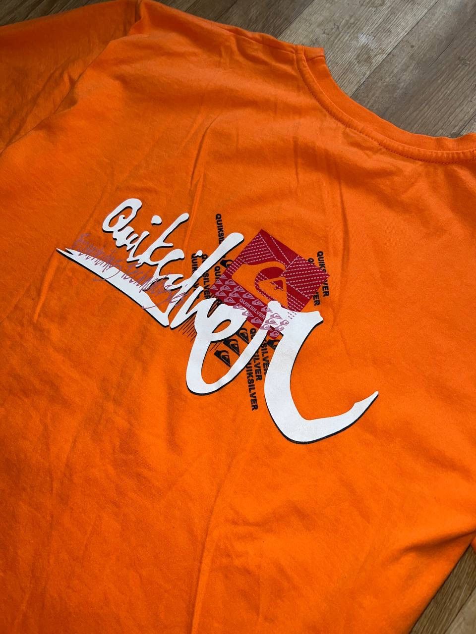 Quiksilver × Vintage Vintage 90s Quiksilver Sun Faded Tshirt Size US XL / EU 56 / 4 - 3 Thumbnail