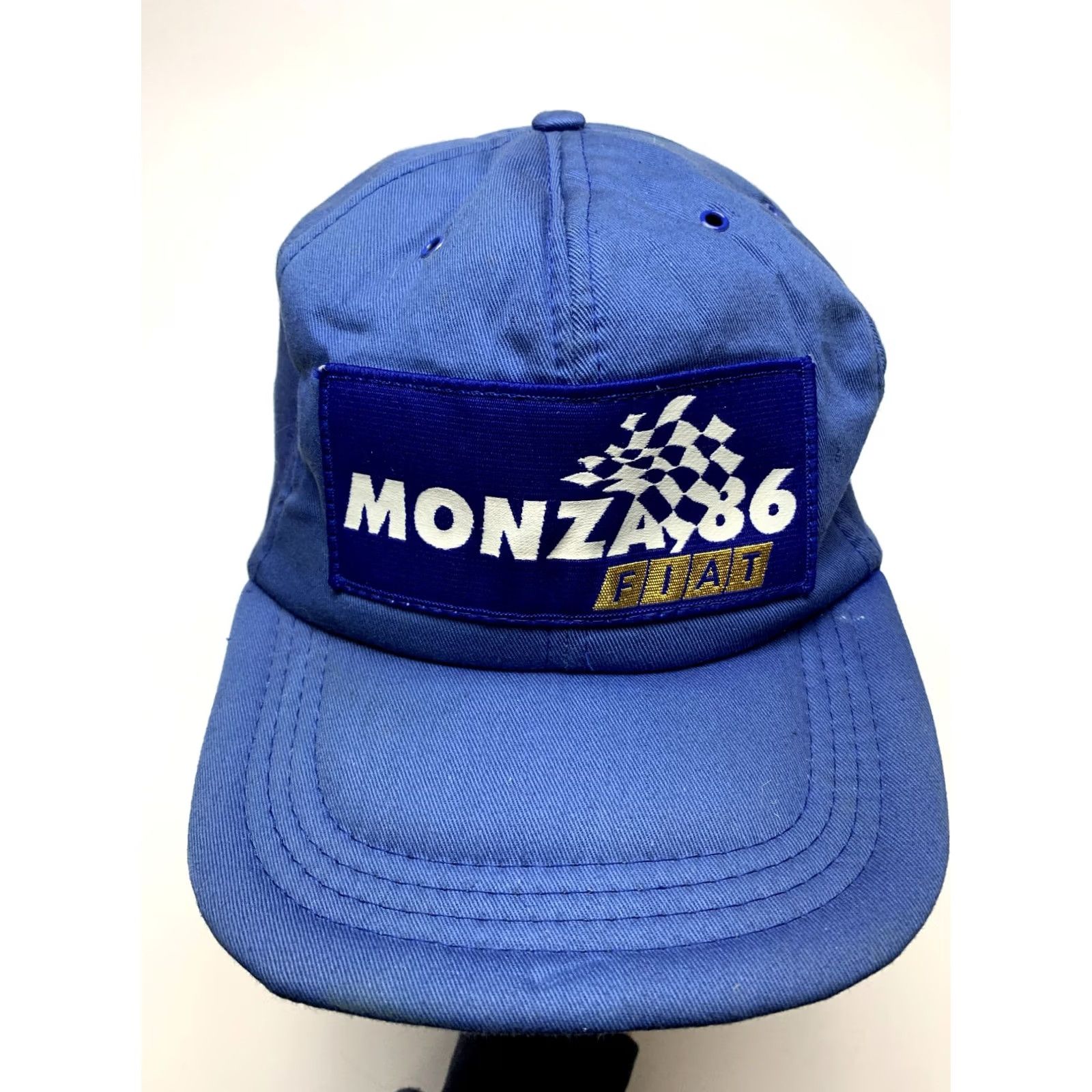 Vintage Fiat Monza 86 Vintage Adjustable Snapback Cap Men One Size Blue Cap 1986 Vintage Fiat Monza 86 Snapback Men Blue Size ONE SIZE - 2 Thumbnail
