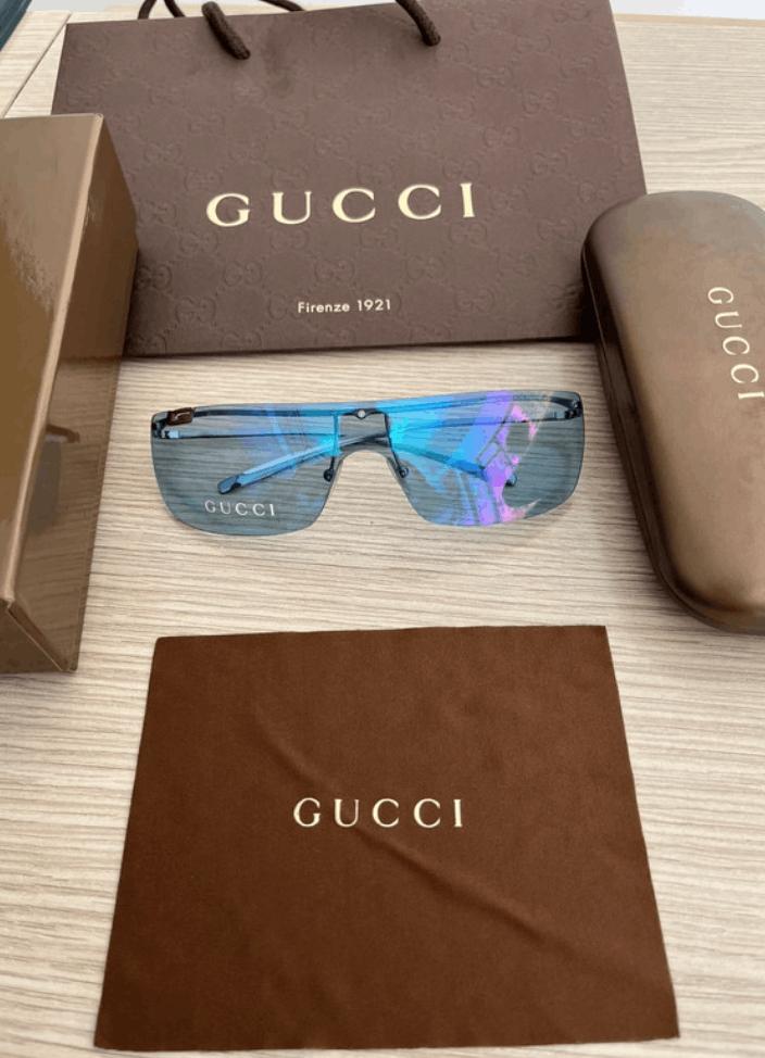 Gucci Gucci Sunglasses GG1719 Silver Vintage Tom Ford Rare Iconic Size ONE SIZE - 1 Thumbnail