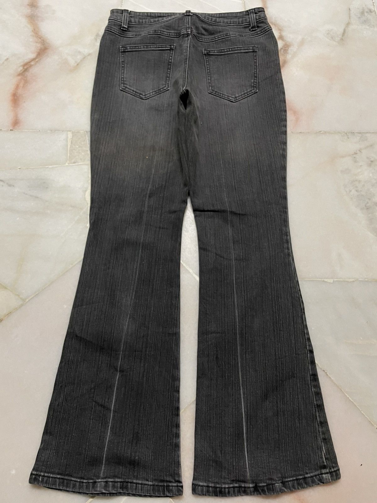 Japanese Brand 💥Flared💥90s Style Live Claire Japan Mudwash Slim Bootcut Size US 29 - 8 Thumbnail