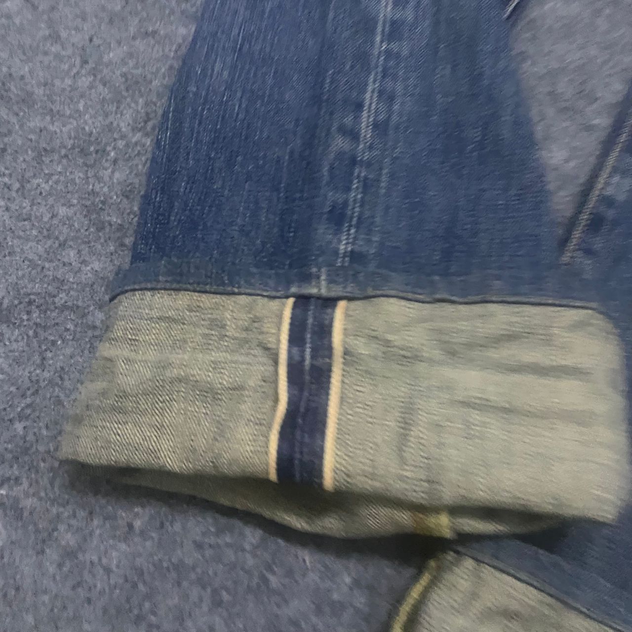 Edwin 💥Best Offer💥Vintage Edwin 505x Selvegde Distressed Denim Size US 35 - 10 Thumbnail