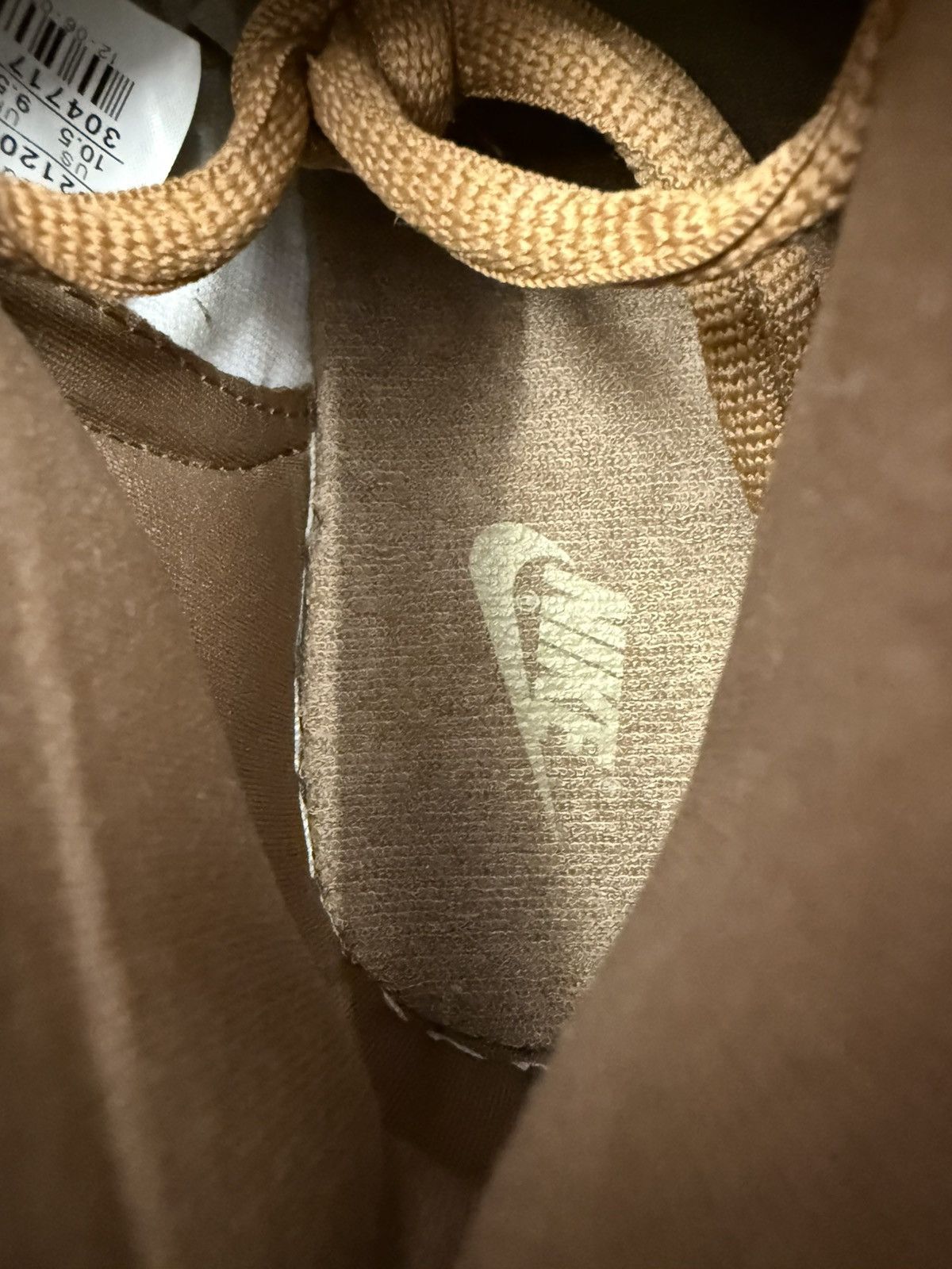 Nike × Vintage 2003 Nike Dunk High Hay Maple Taupe Size US 10.5 / EU 43-44 - 7 Thumbnail