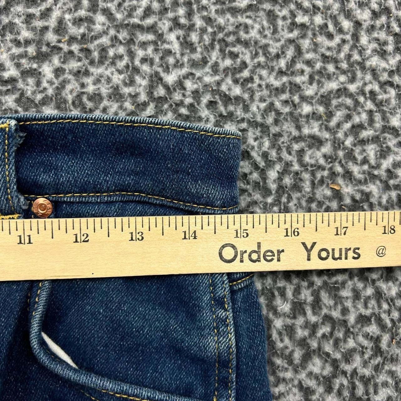 Lee Lee Jeans Women 16 Faded Denim Pants Straight Pockets 30x31 Size 30" / US 8 / IT 44 - 3 Thumbnail