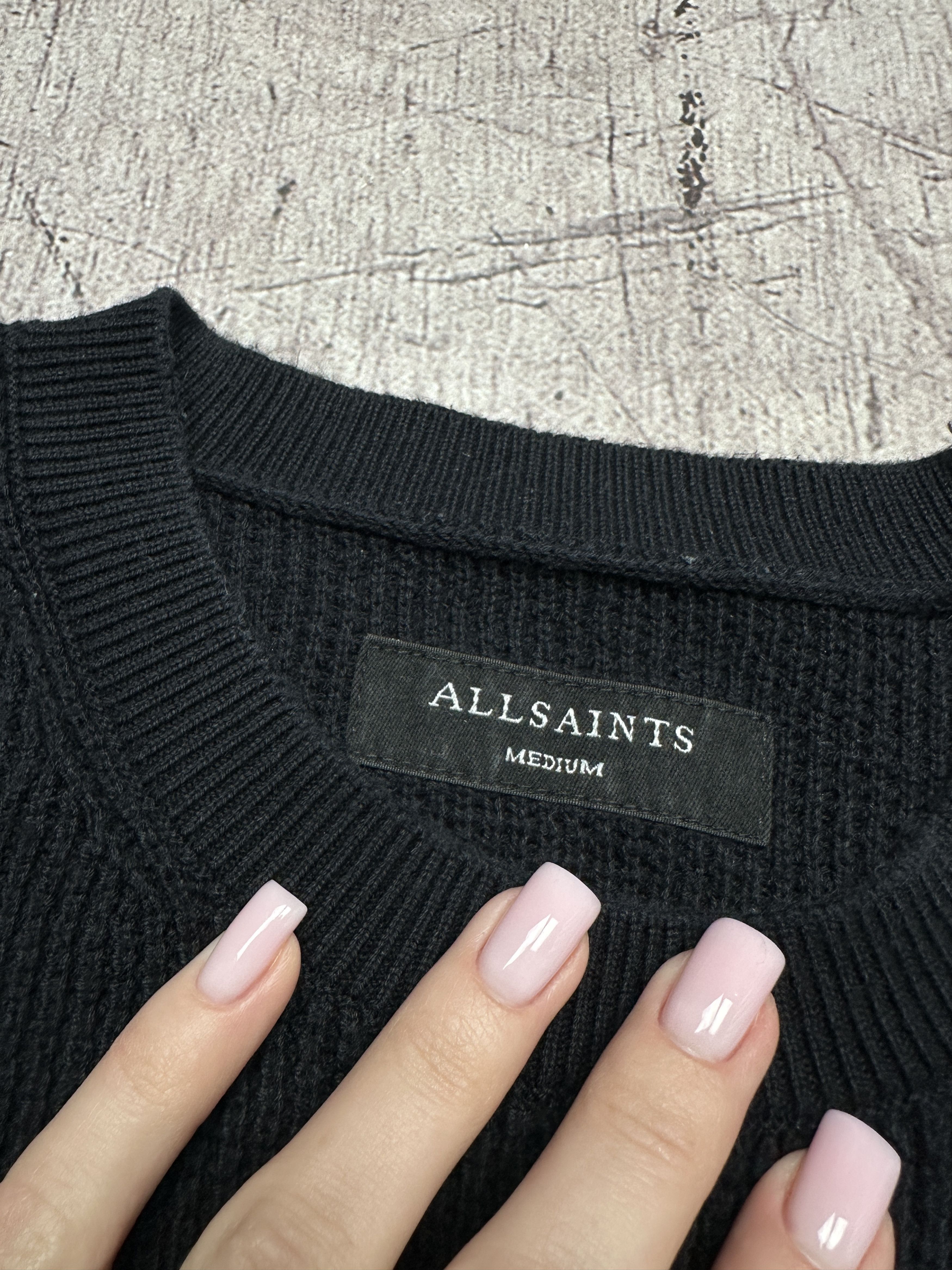 Allsaints Allsaints Mens Rias Crew Neck Sweater Size US M / EU 48-50 / 2 - 4 Thumbnail
