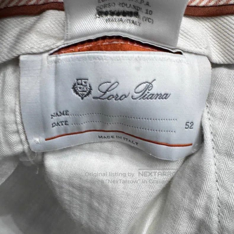 Loro Piana Loro Piana Solid Color Casual Pants Size 36" / US 14 / IT 50 - 4 Thumbnail