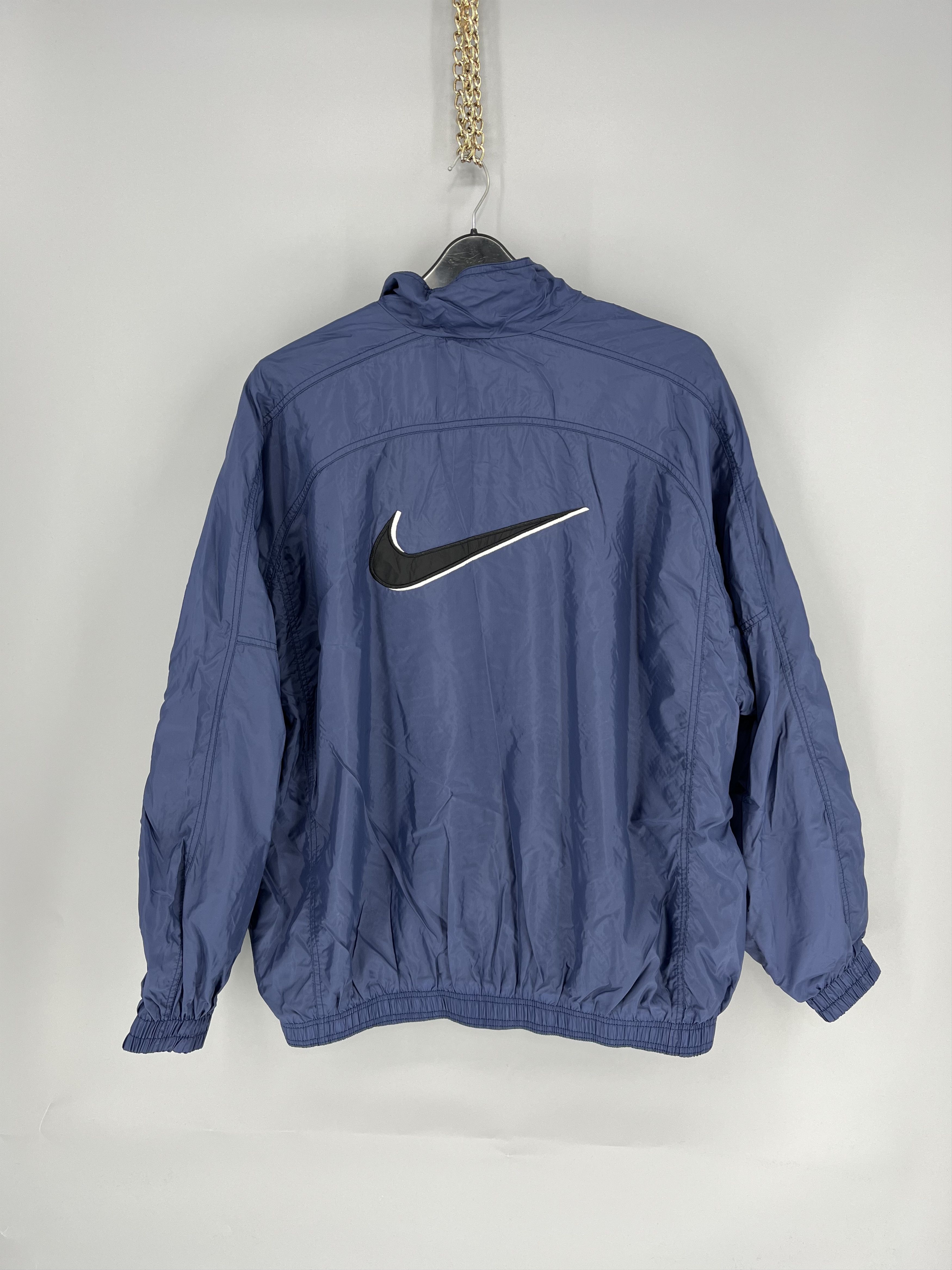 Nike Vintage 90s Nike Y2K big swoosh jacket streetwear rare Size US XL / EU 56 / 4 - 10 Thumbnail