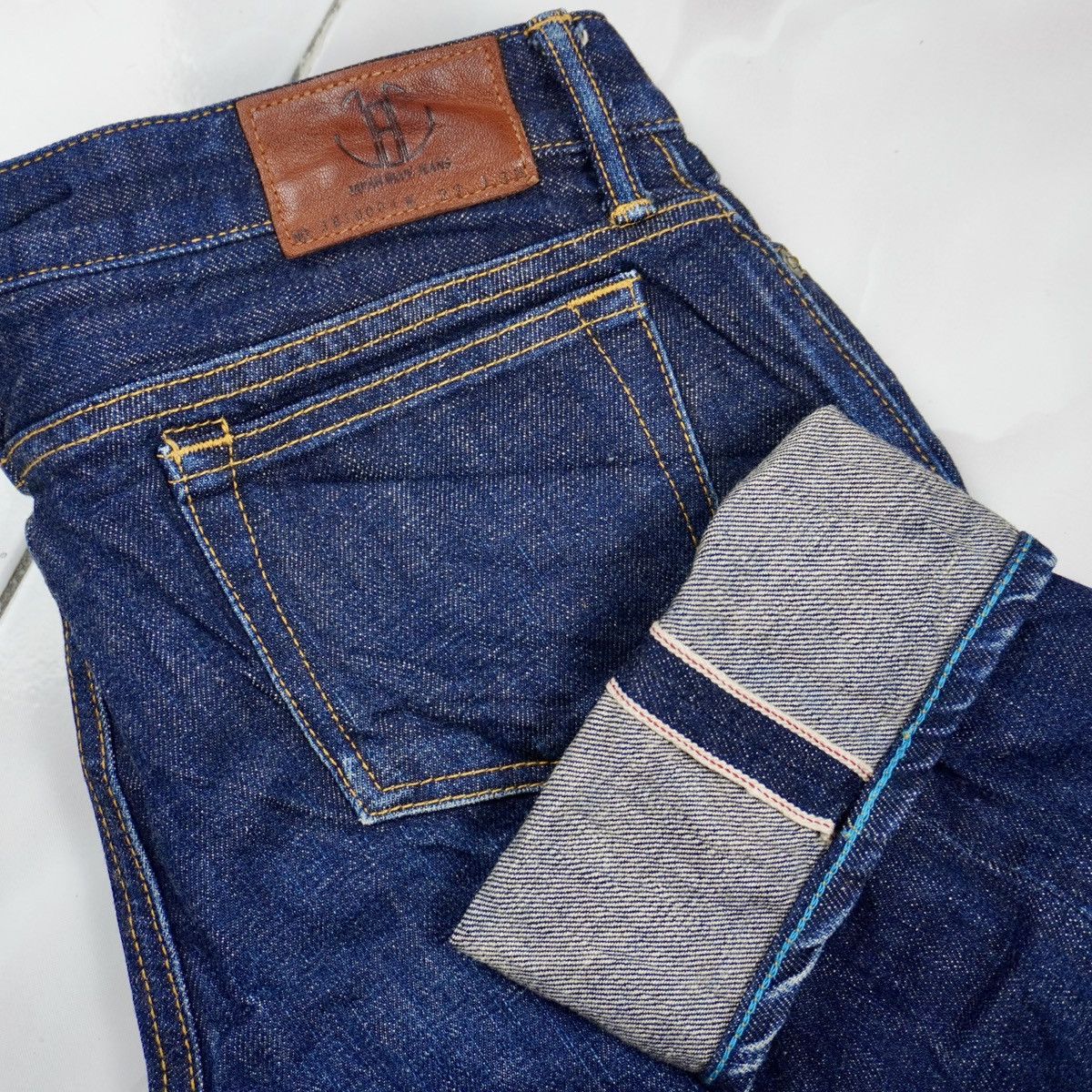 Japan Blue Jeans × Japanese Brand Japan Blue Jeans LOT JB10004 redline selvedge blue lining Size US 30 / EU 46 - 1 Thumbnail